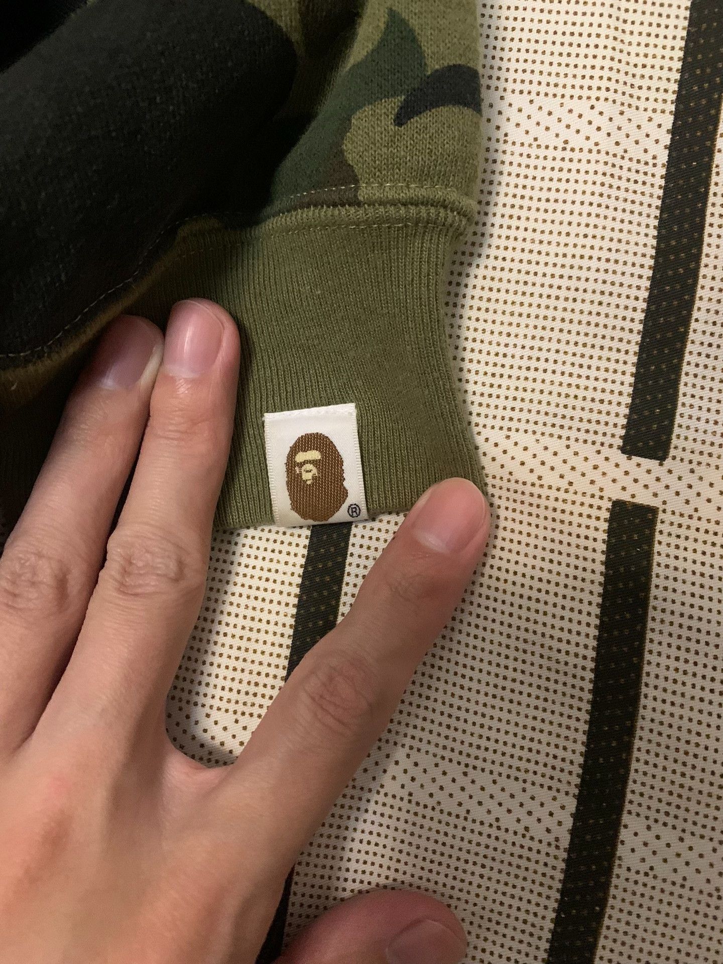 Bape Bape Camo Ape Head Green Light Jacket S Men Size US S / EU 44-46 / 1 - 7 Thumbnail