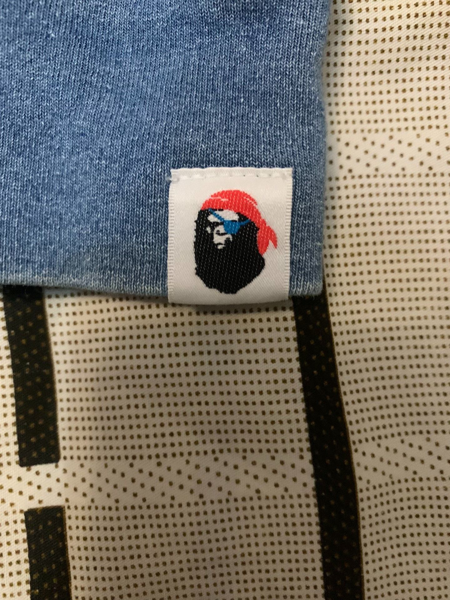 Bape Bape Premium Ape Head Blue T-Shirt S Men Size US S / EU 44-46 / 1 - 6 Thumbnail