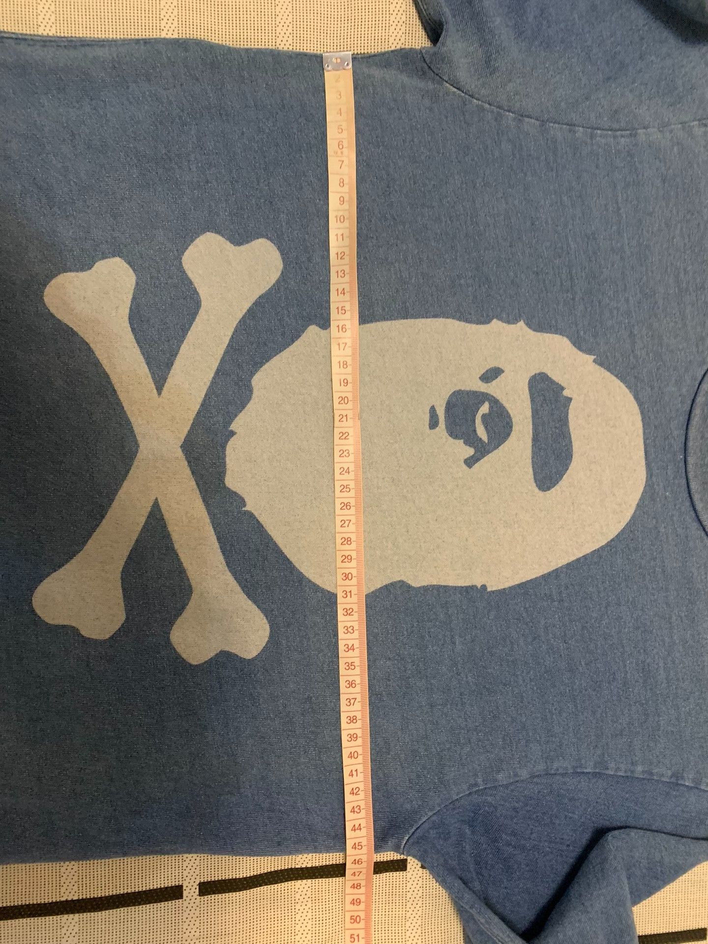 Bape Bape Premium Ape Head Blue T-Shirt S Men Size US S / EU 44-46 / 1 - 8 Thumbnail