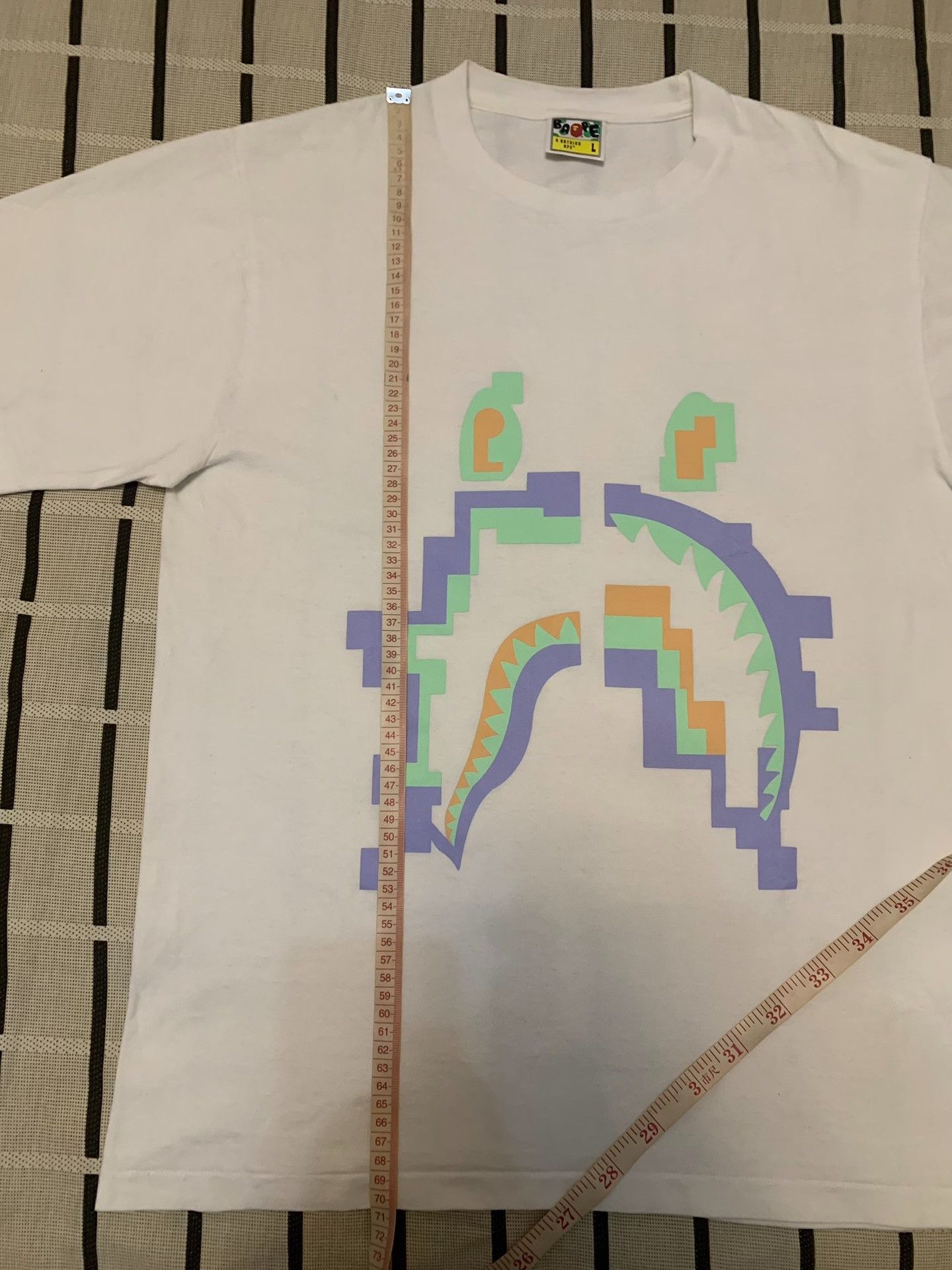 Bape Bape Shark T-Shirt L Men Size US L / EU 52-54 / 3 - 7 Thumbnail