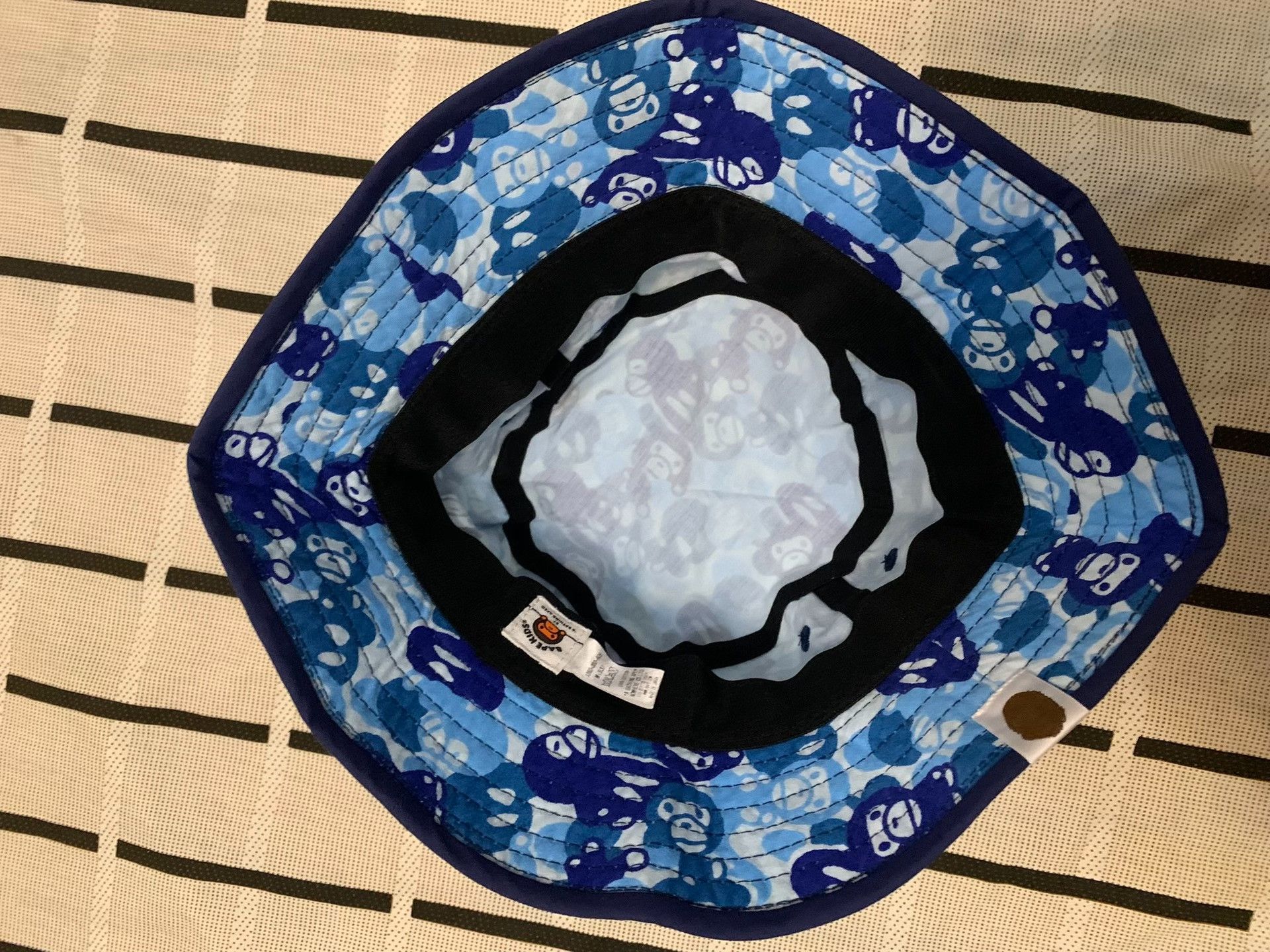 Bape Bape Camo Blue Hat L Men Size ONE SIZE - 4 Thumbnail