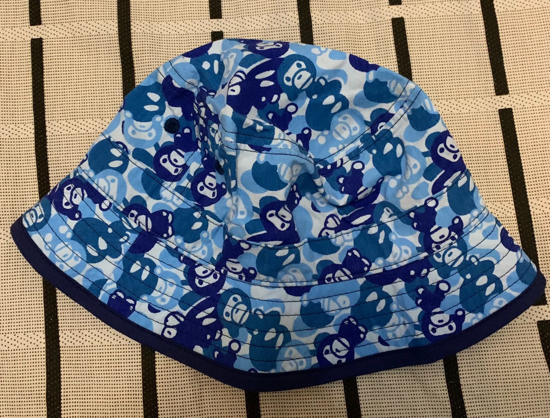 Bape Bape Camo Blue Hat L Men Size ONE SIZE - 2 Thumbnail