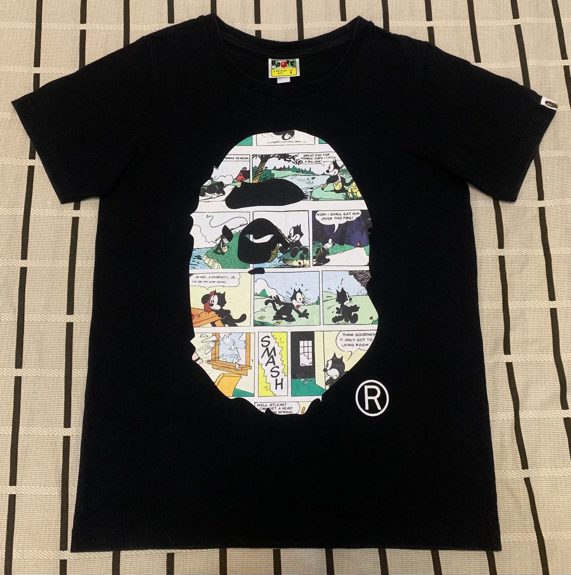 Bape Bape Ape Head T-Shirt S Men Size US S / EU 44-46 / 1 - 2 Thumbnail