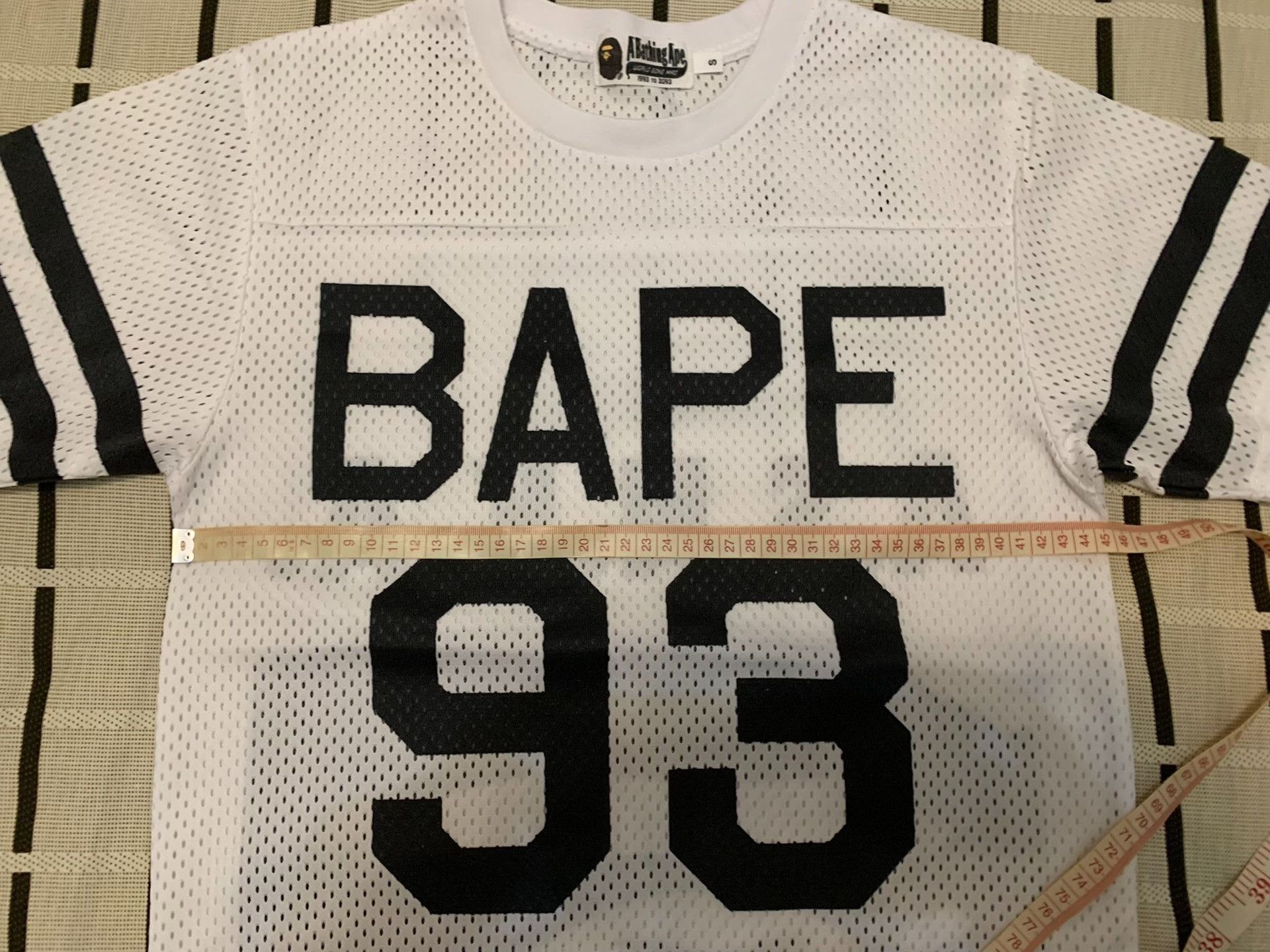 Bape Bape Breathable Ape Head T-Shirt S Men Size US S / EU 44-46 / 1 - 7 Thumbnail