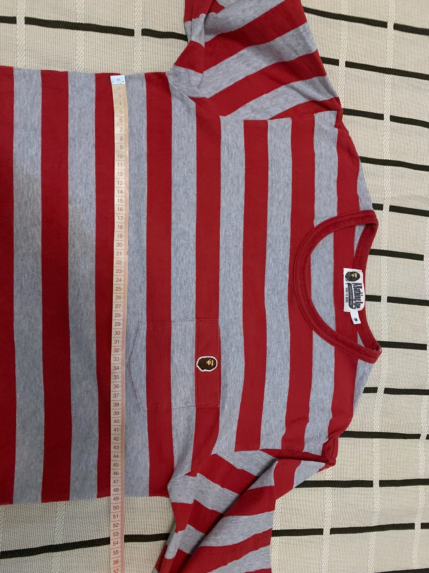 Bape Bape Retro Ape Head Striped T-Shirt M Men Size US M / EU 48-50 / 2 - 8 Thumbnail