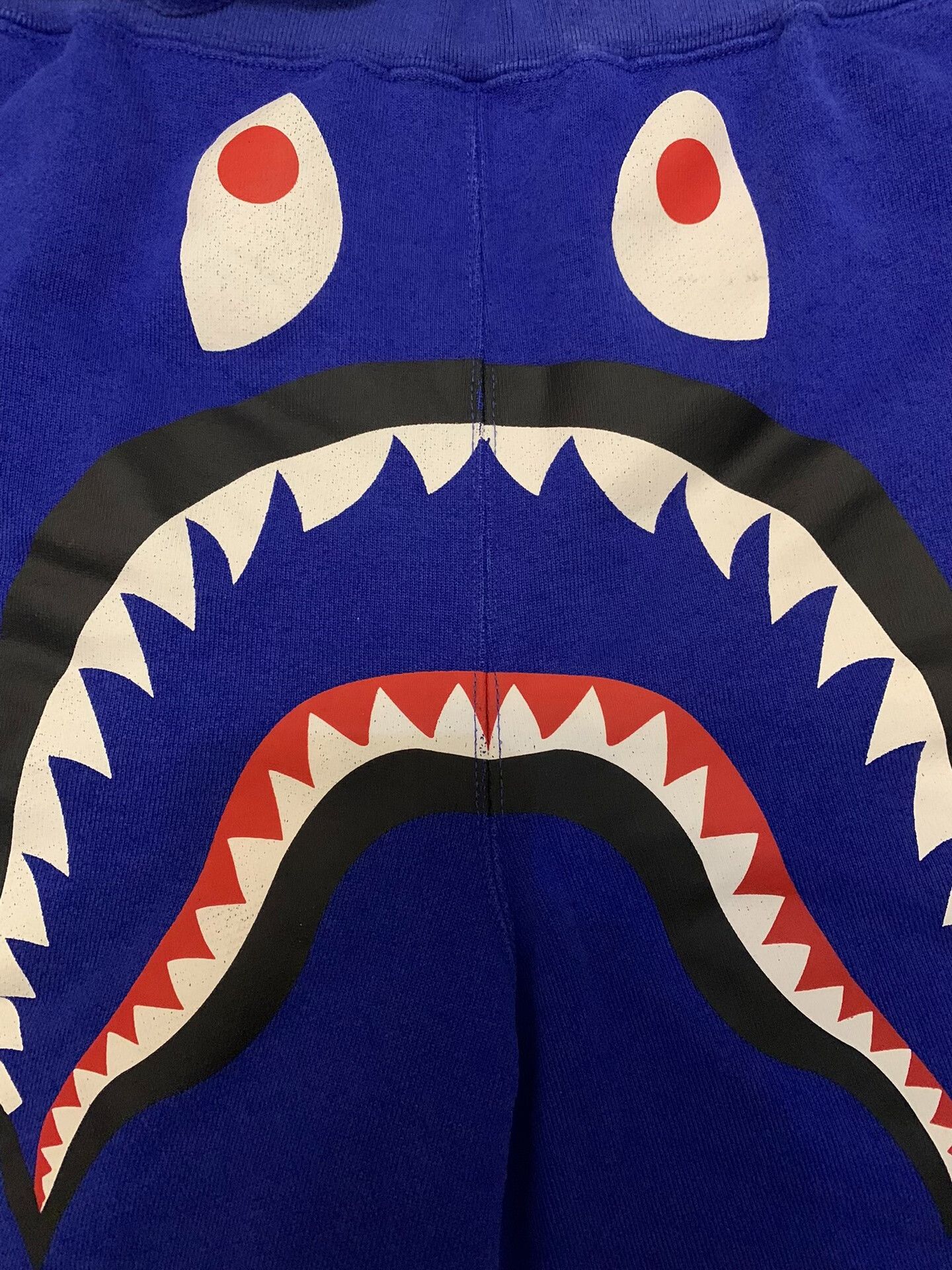 Bape Bape Basketball Shark Blue Shorts L Men Size US 34 / EU 50 - 2 Thumbnail