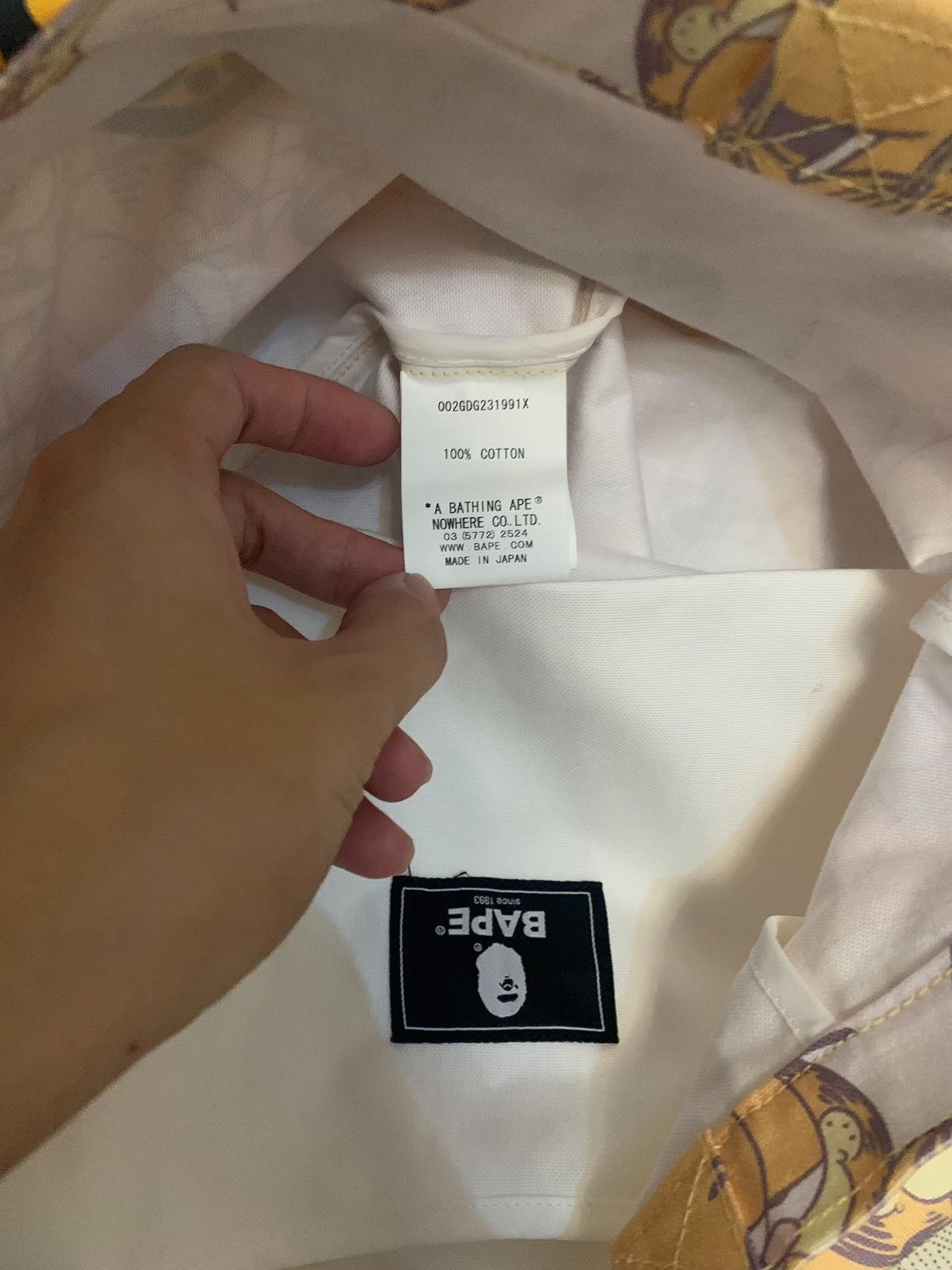 Bape Bape Bag S Men Size ONE SIZE - 5 Thumbnail
