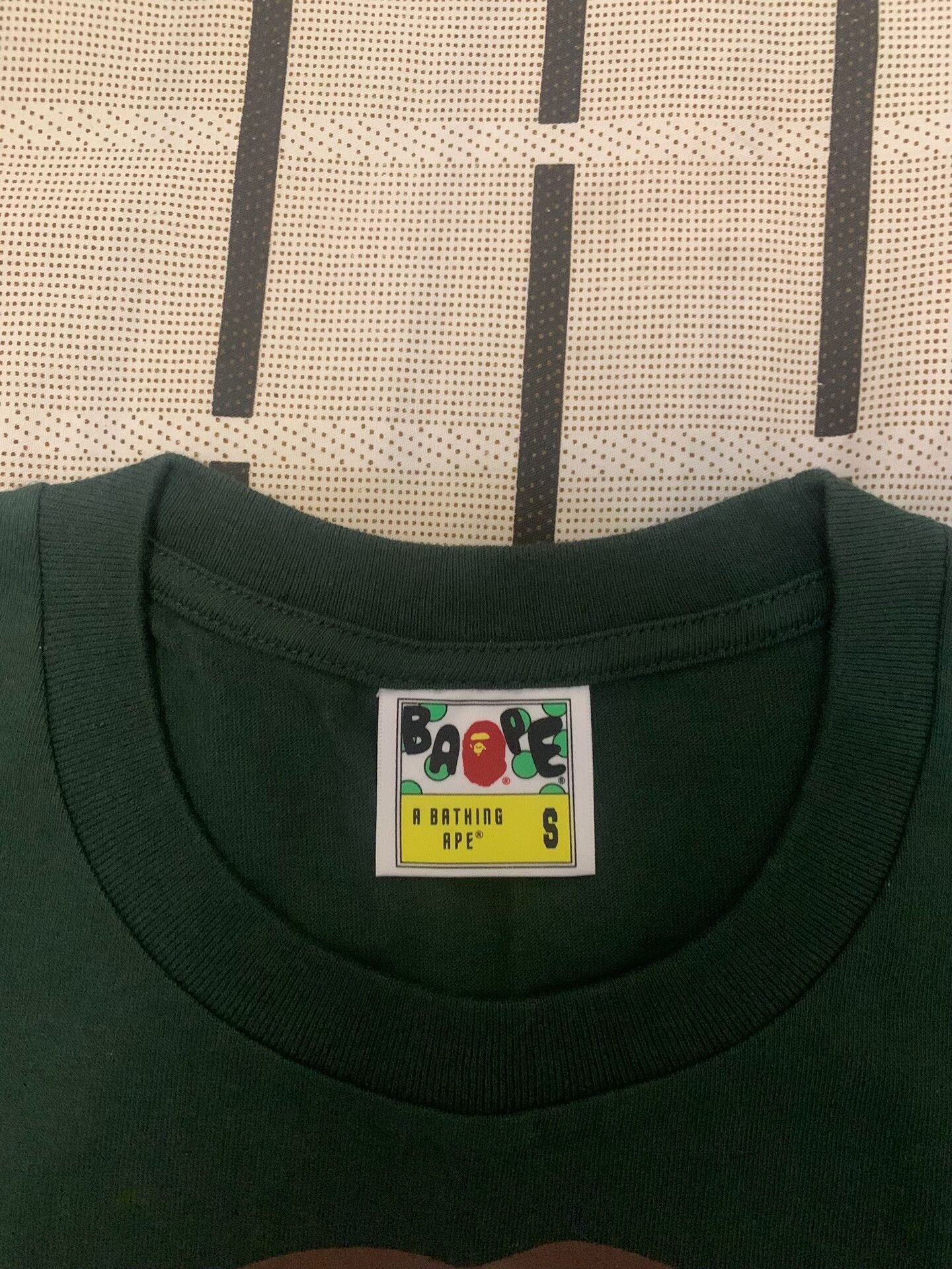 Bape Bape Ape Head Green T-Shirt S Men Size US S / EU 44-46 / 1 - 3 Thumbnail