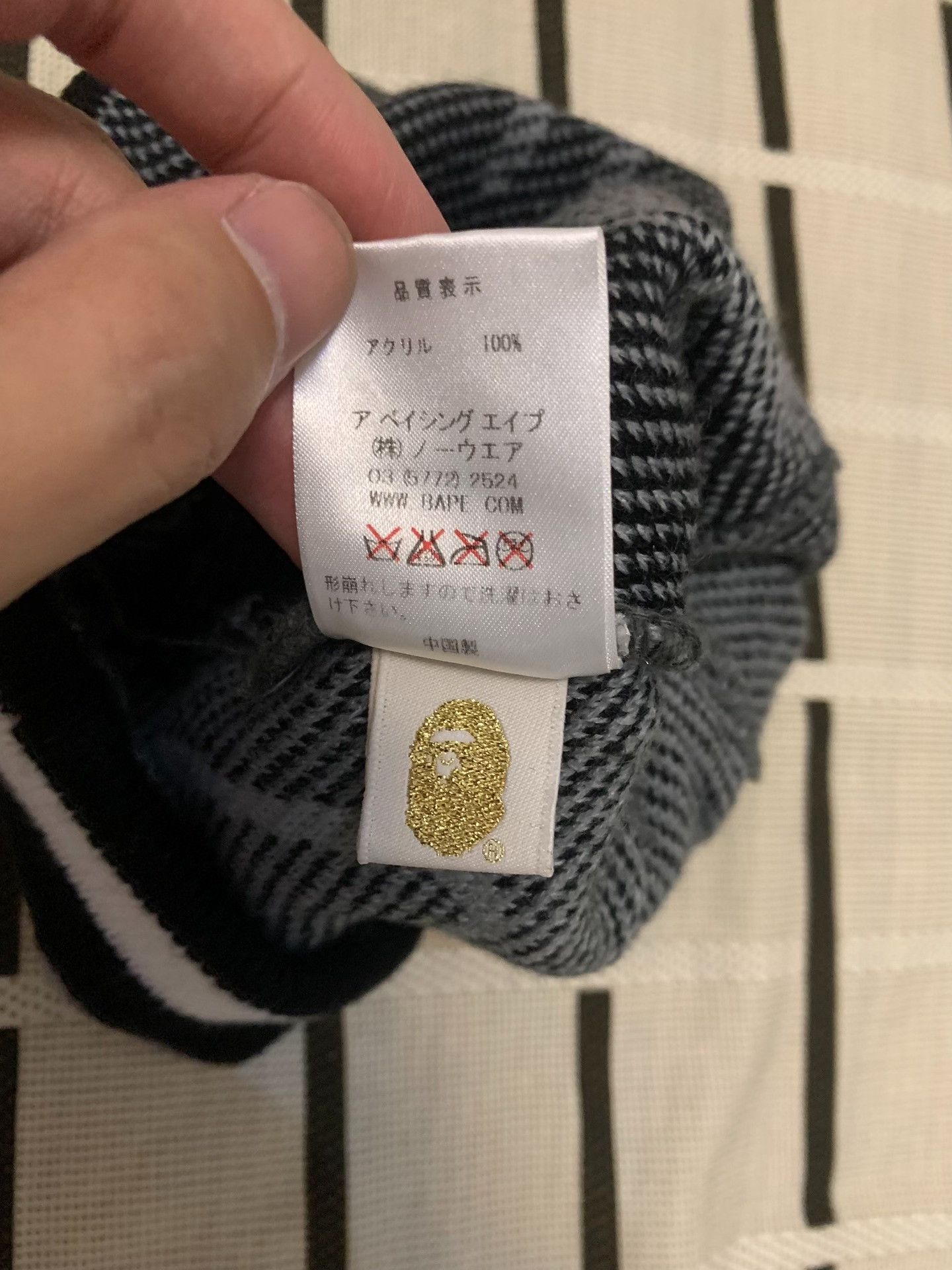 Bape Bape Printed Graphic Hat S Men Size ONE SIZE - 4 Thumbnail