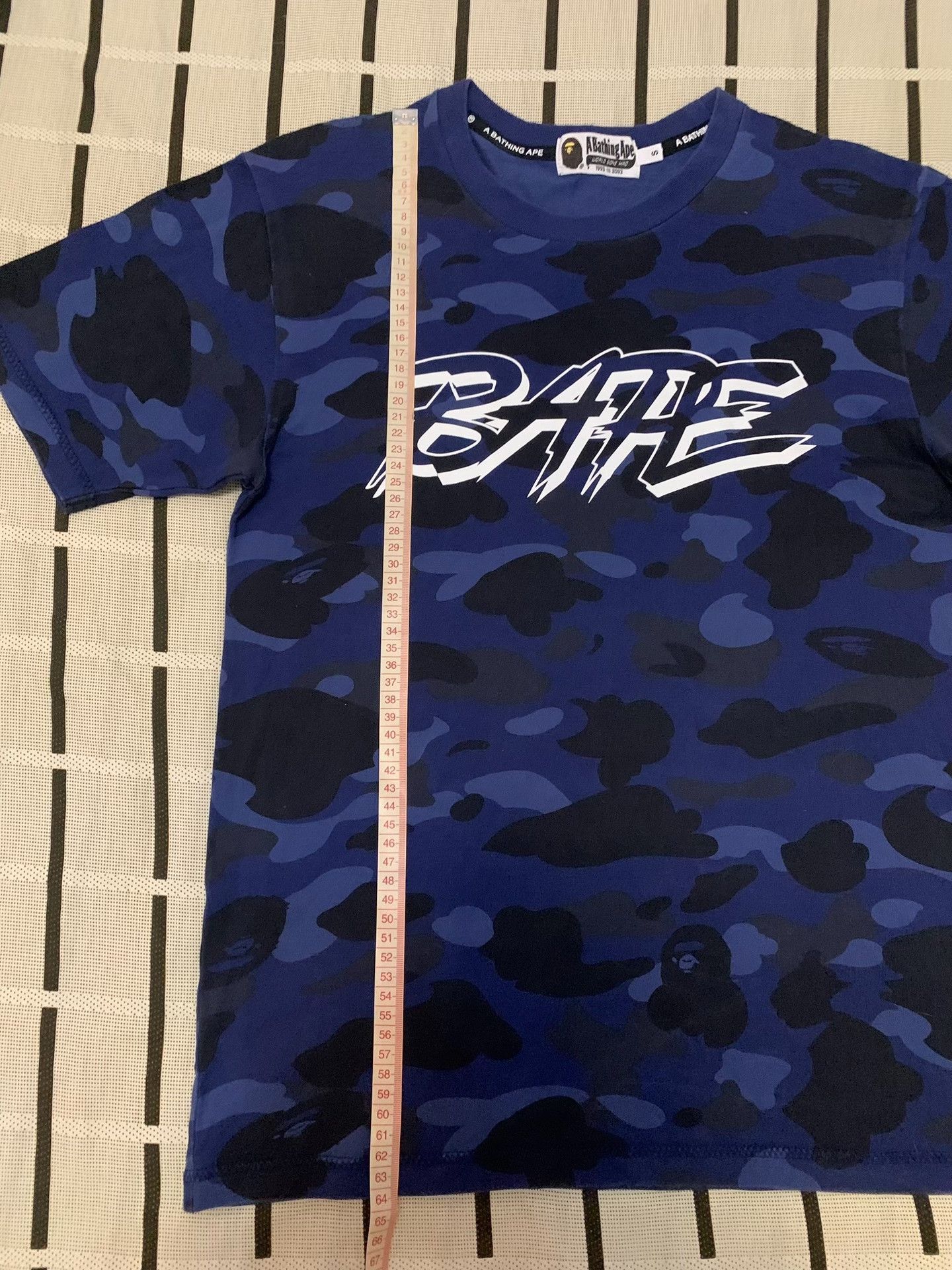 Bape Bape Camo Blue T-Shirt S Men Size US S / EU 44-46 / 1 - 7 Thumbnail