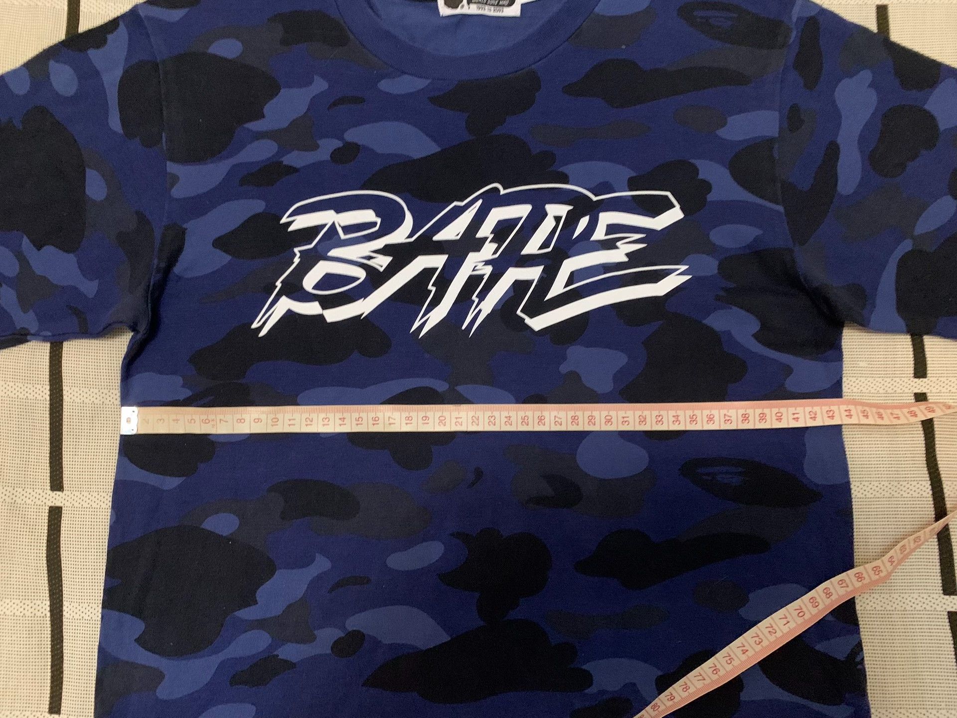 Bape Bape Camo Blue T-Shirt S Men Size US S / EU 44-46 / 1 - 8 Thumbnail