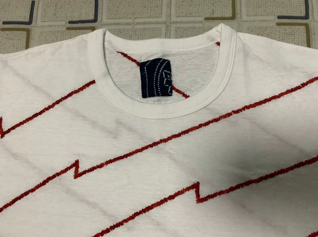 Visvim visvim 15 ICT Lightning Embroidery Tee Size US M / EU 48-50 / 2 - 2 Thumbnail