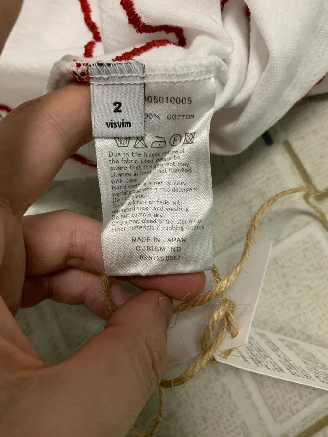 Visvim visvim 15 ICT Lightning Embroidery Tee Size US M / EU 48-50 / 2 - 6 Thumbnail