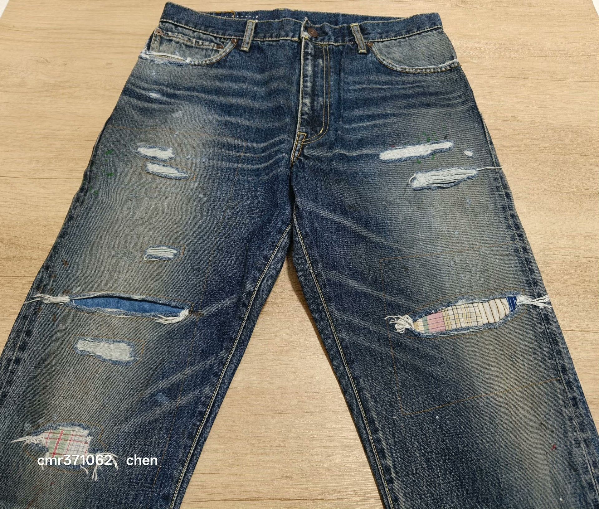 Visvim visvim 21 ICT Journeyman Tacked Crash Pants Size US 26 / EU 42 - 4 Thumbnail