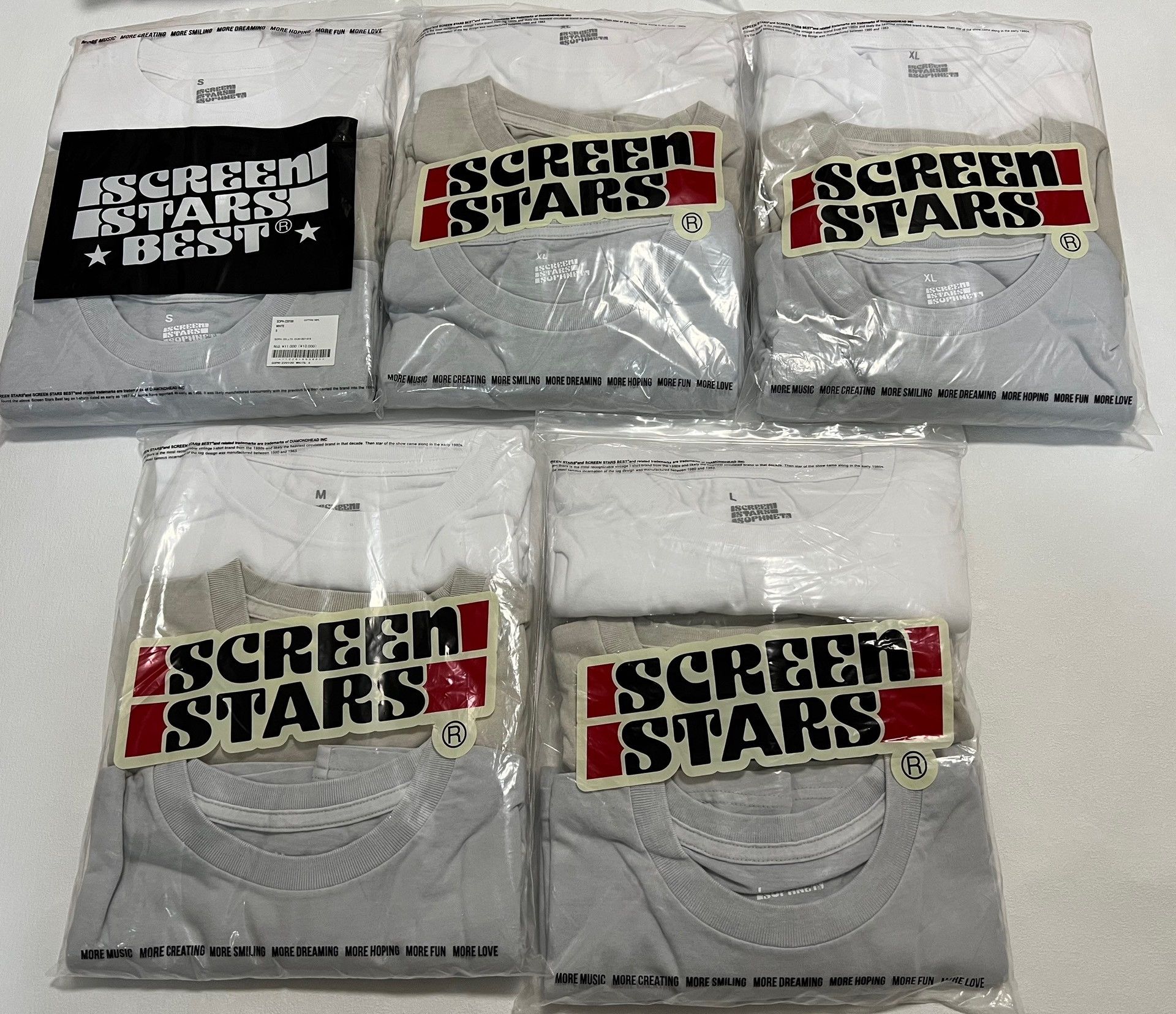 Sophnet. Sophnet Three-Color Pack Base Layer Size US S / EU 44-46 / 1 - 5 Thumbnail