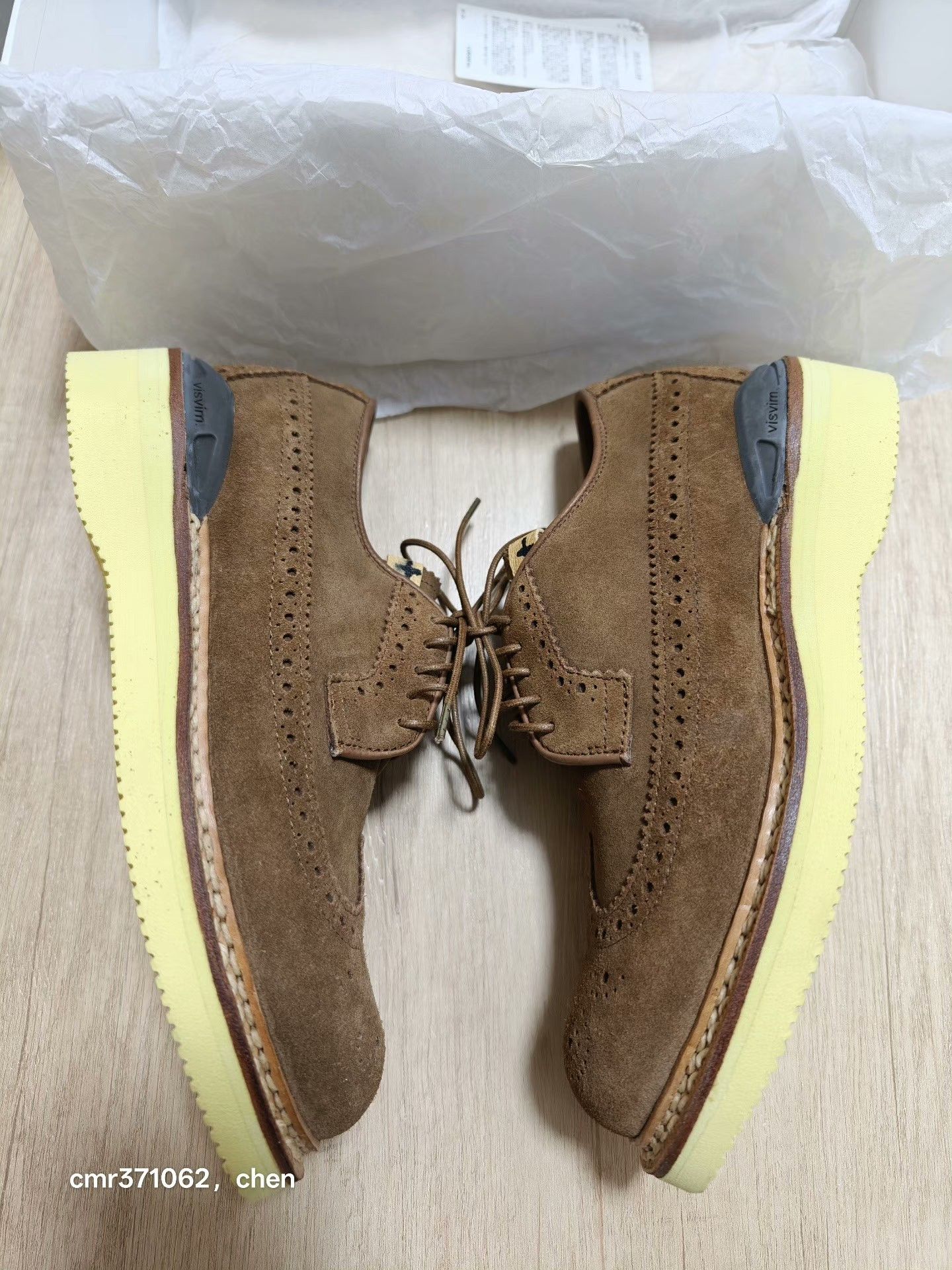 Visvim visvim 13ss Spot Patrician WT Folk Brogue Size US 8 / EU 41 - 4 Thumbnail
