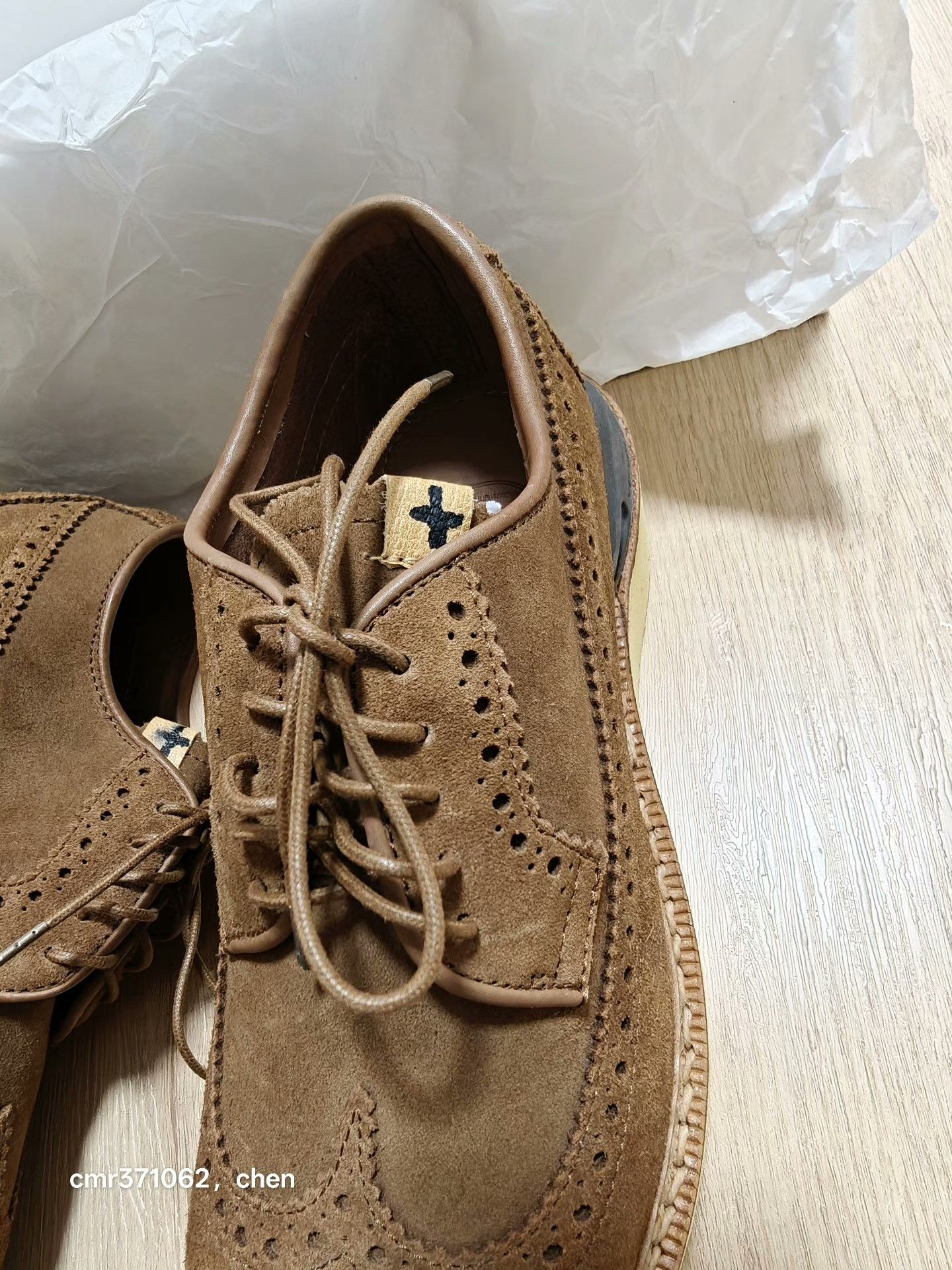 Visvim visvim 13ss Spot Patrician WT Folk Brogue Size US 8 / EU 41 - 3 Thumbnail