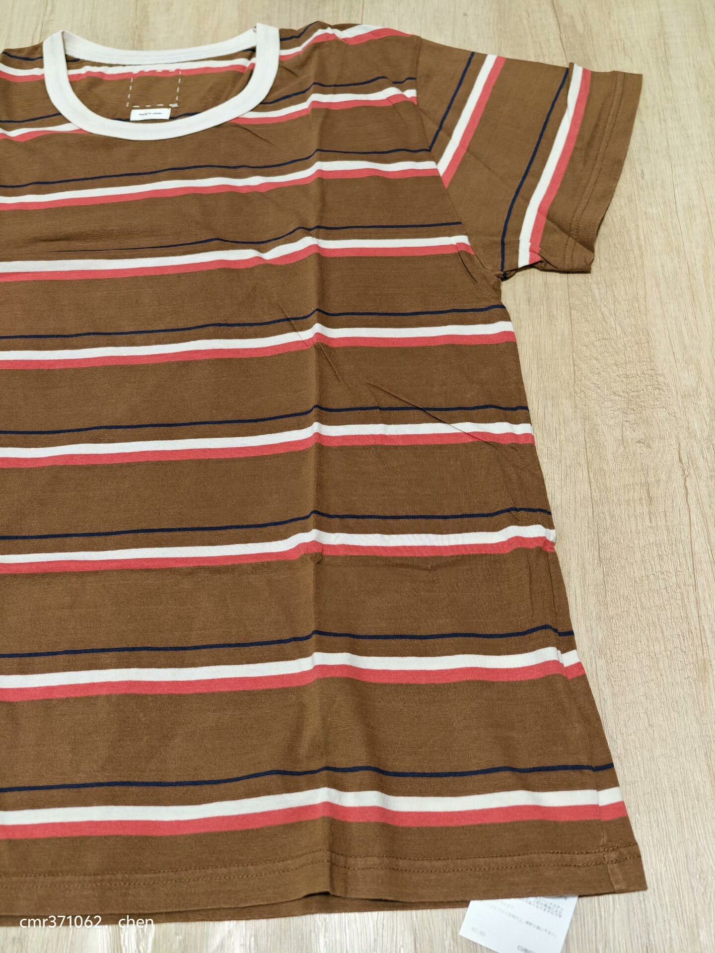 Visvim visvim 19AW Border A-Liner S/S Tee Size US XL / EU 56 / 4 - 3 Thumbnail