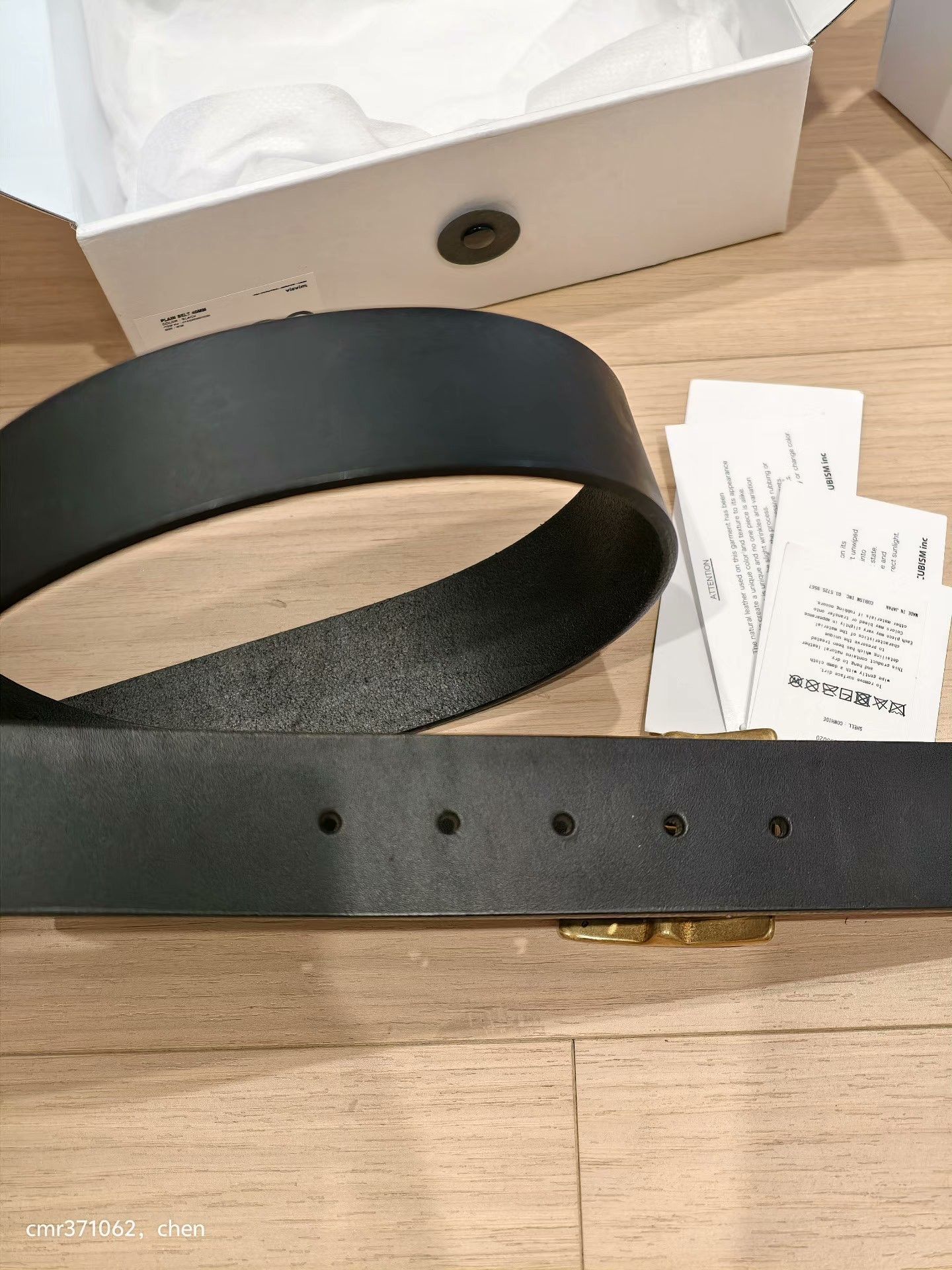 Visvim VISVIM 24AW PLAIN BELT 40MM Size ONE SIZE - 5 Thumbnail