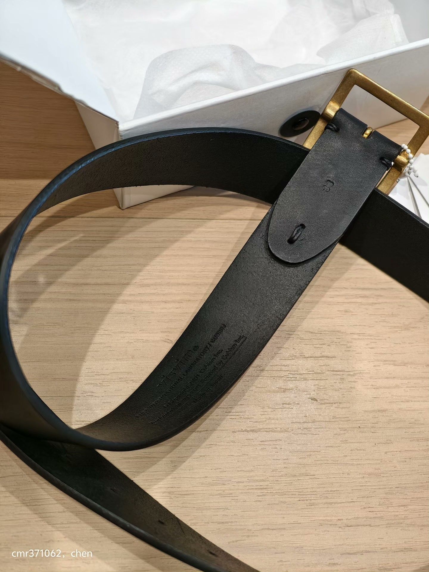 Visvim VISVIM 24AW PLAIN BELT 40MM Size ONE SIZE - 8 Thumbnail