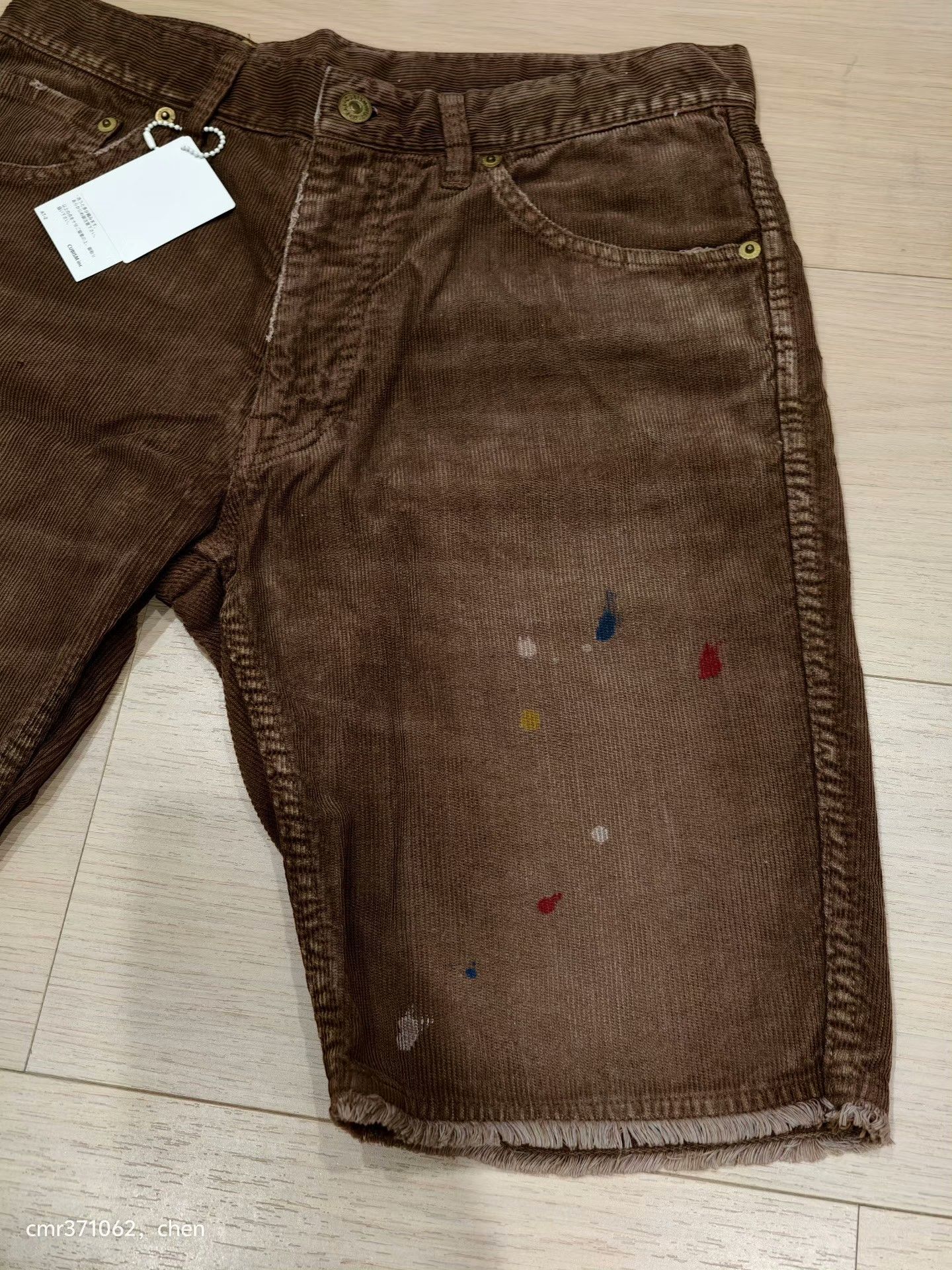 Visvim VISVIM 17SS FLUXUS 03 CORD SHORTS Size US 26 / EU 42 - 4 Thumbnail