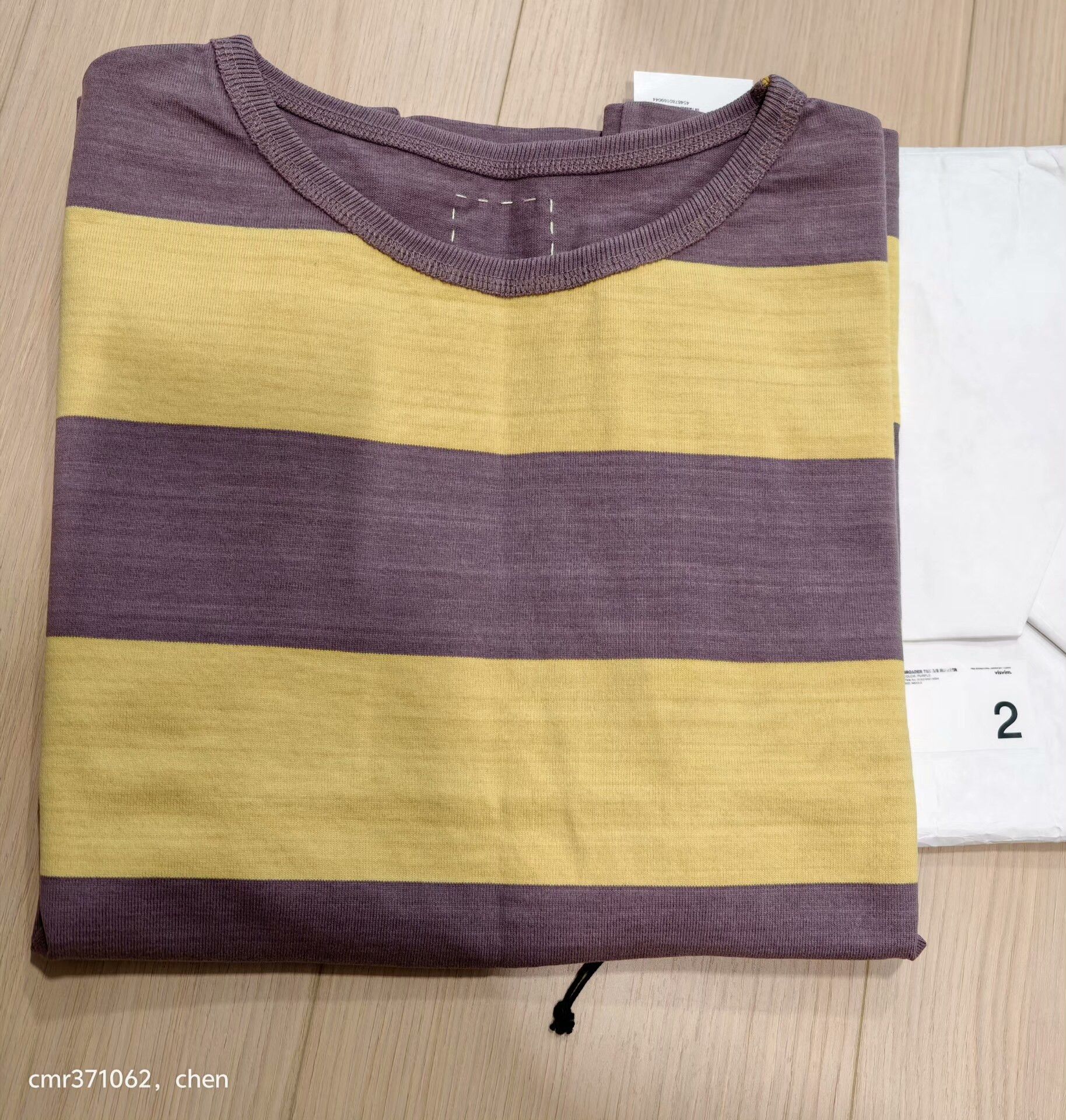 Visvim VISVIM 23SS BROADER TEE S/S RUGGER Size US M / EU 48-50 / 2 - 8 Thumbnail