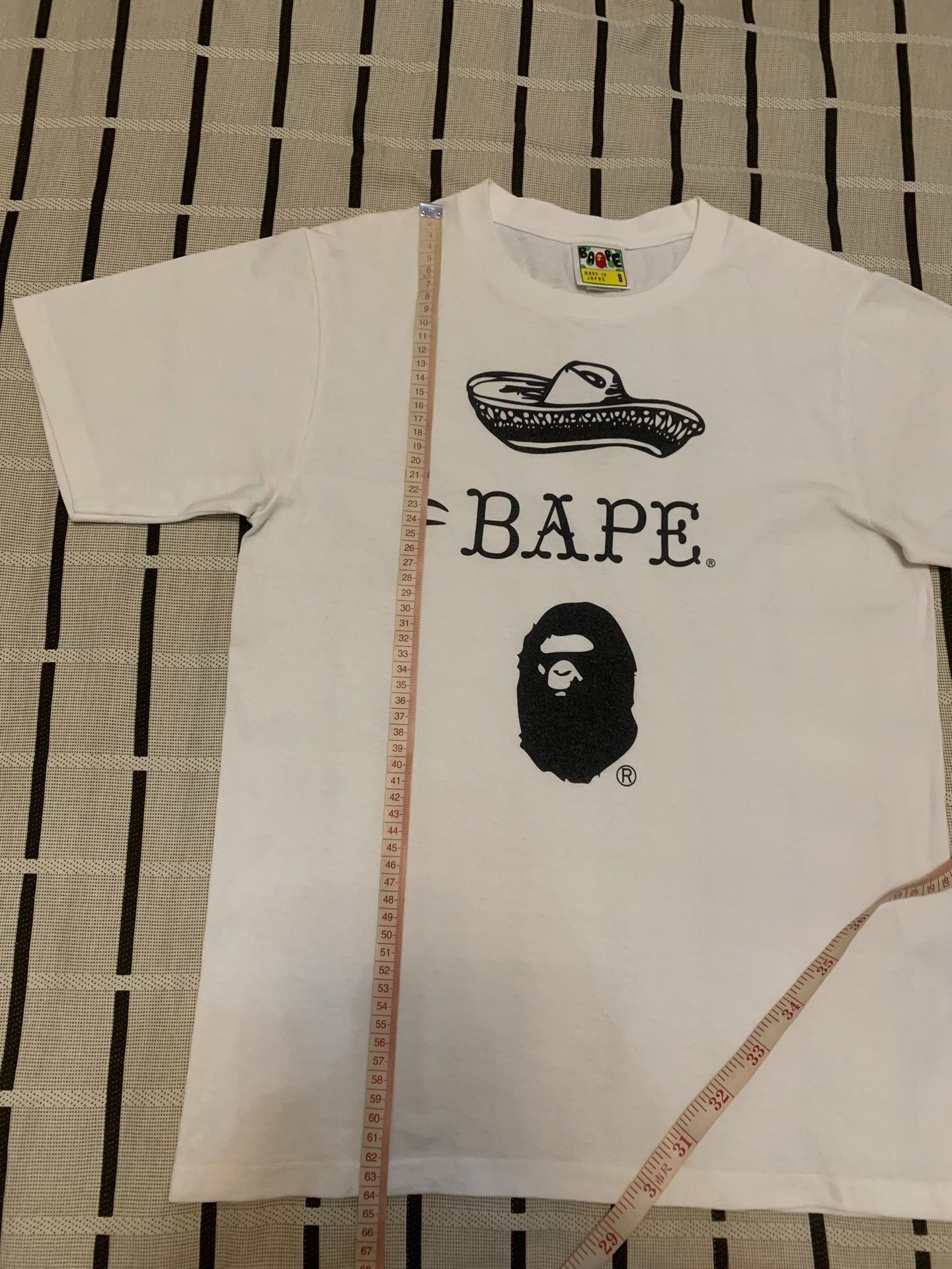 Bape Bape Denim Ape Head Gold T-Shirt S Men Size US S / EU 44-46 / 1 - 6 Thumbnail