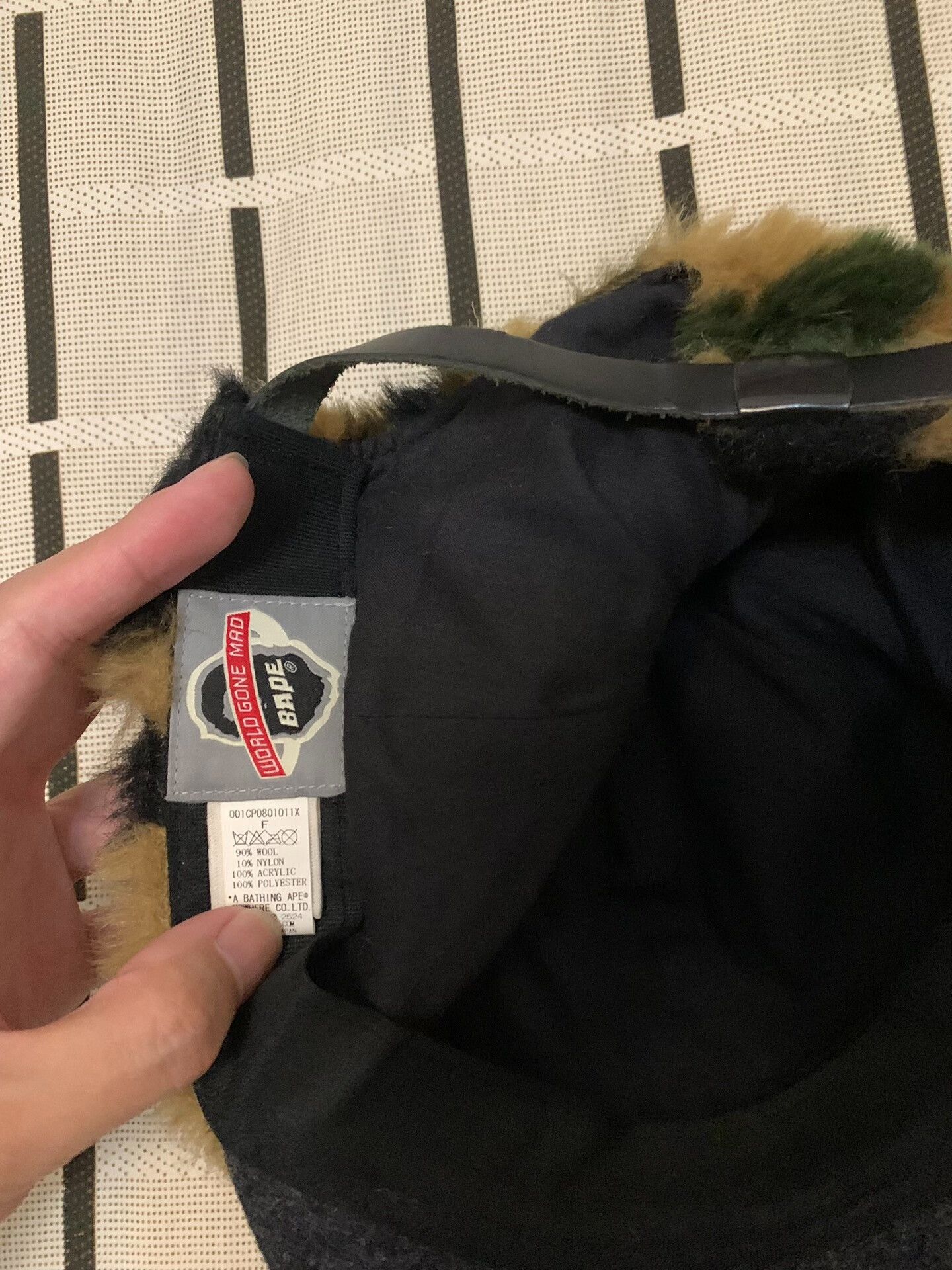 Bape Bape Retro Wool Hat S Men Size ONE SIZE - 5 Thumbnail