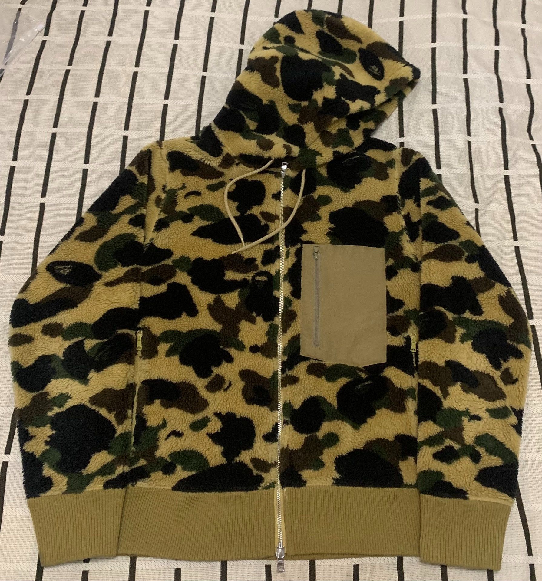 Bape Bape Camo Yellow Light Jacket M Men Size US M / EU 48-50 / 2 - 2 Thumbnail