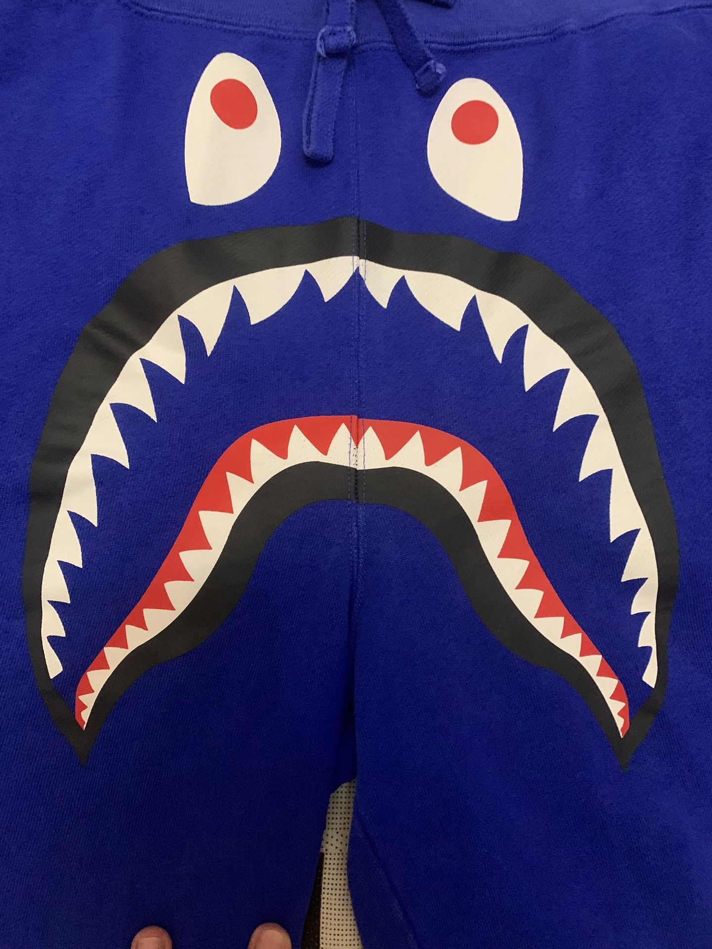 Bape Bape Basketball Shark Blue Shorts L Men Size US 34 / EU 50 - 2 Thumbnail