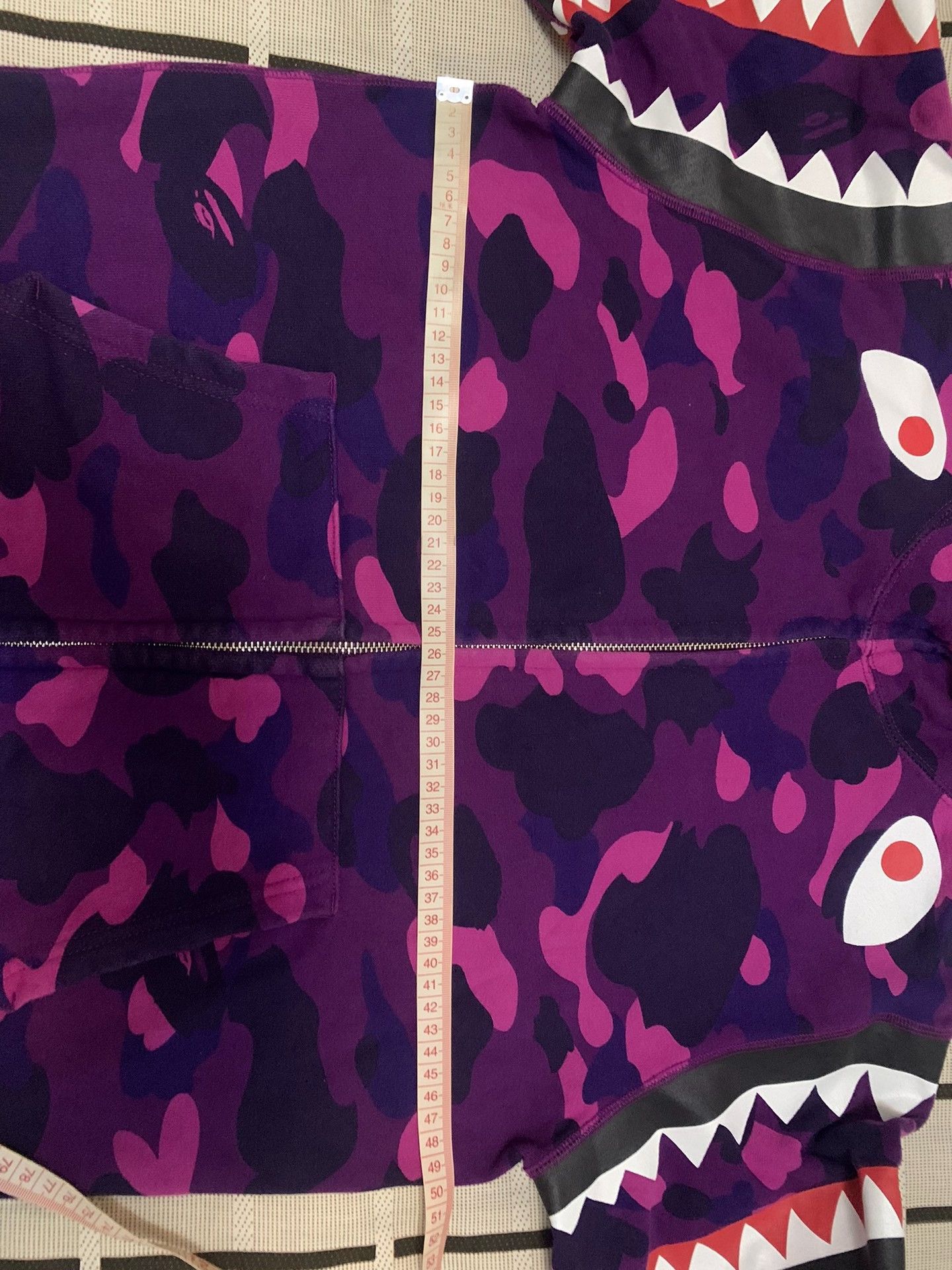Bape Bape Shark Camo Purple Light Jacket S Men Size US S / EU 44-46 / 1 - 8 Thumbnail