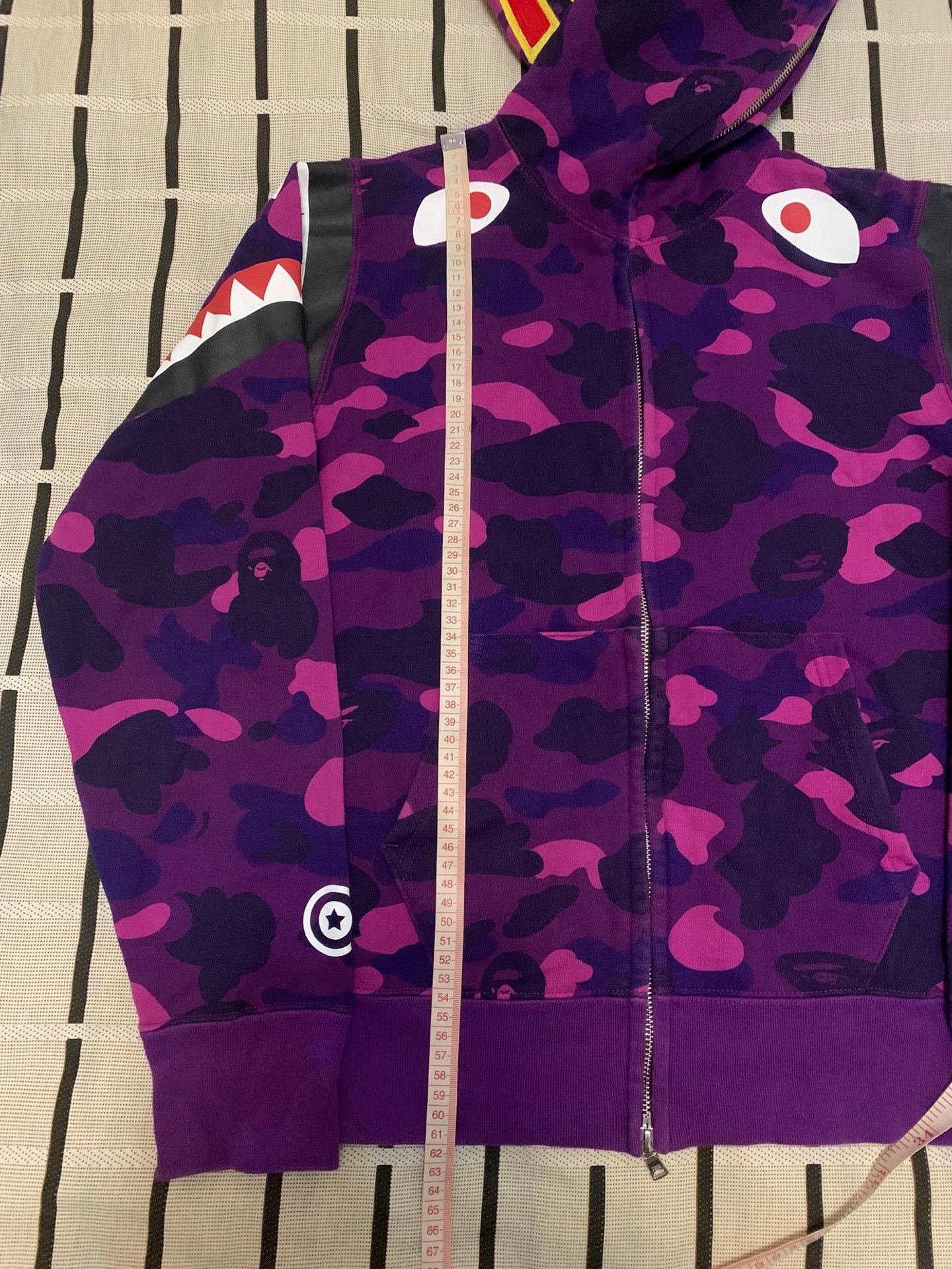 Bape Bape Shark Camo Purple Light Jacket S Men Size US S / EU 44-46 / 1 - 7 Thumbnail