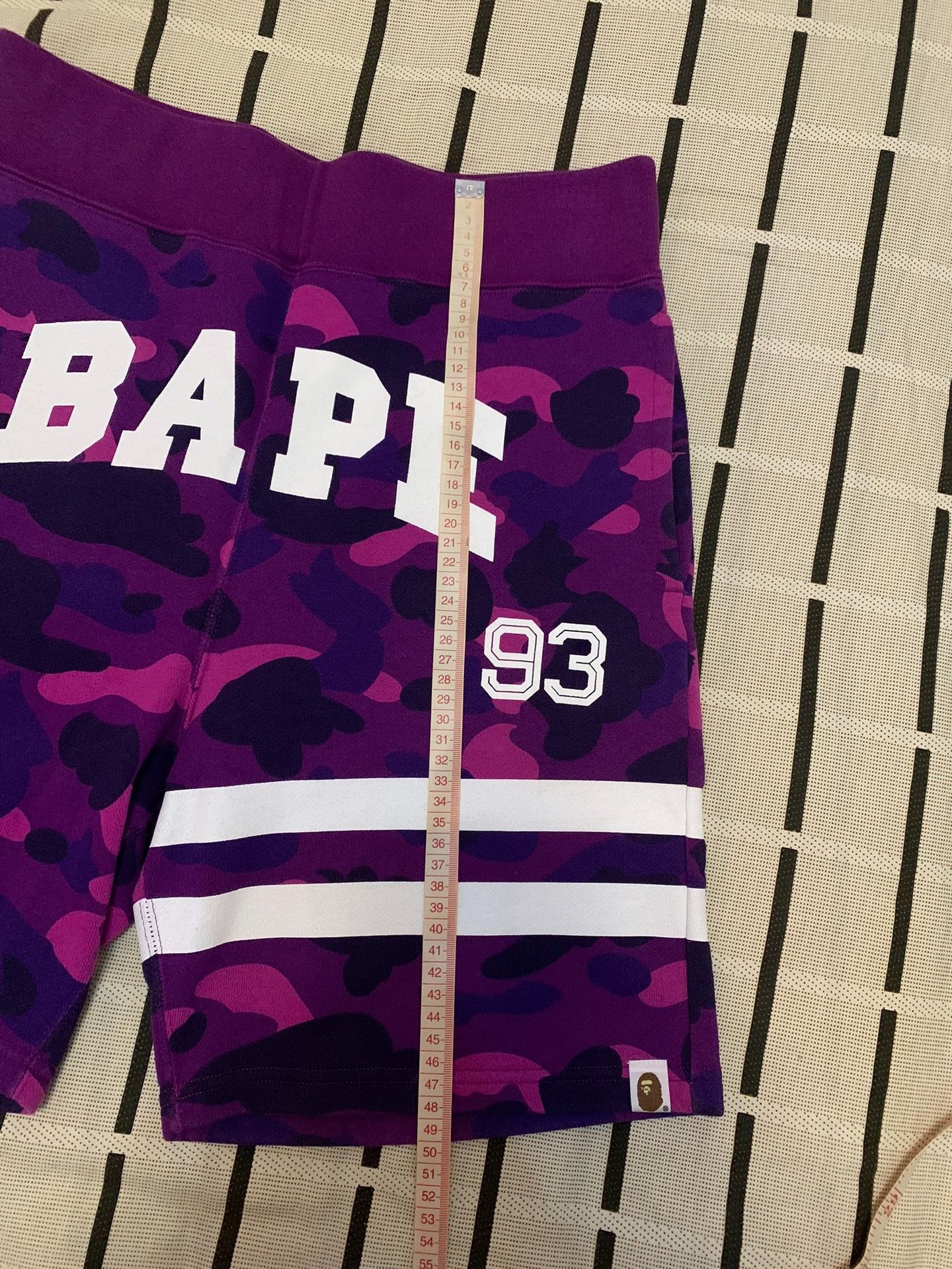Bape Bape Camo Purple Shorts S Men Size US 30 / EU 46 - 8 Thumbnail