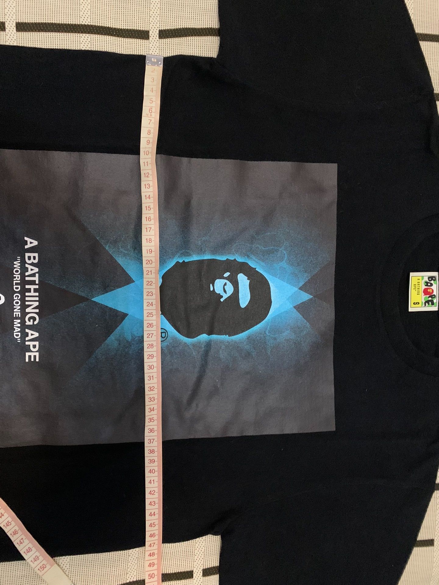 Bape Bape Printed Ape Head T-Shirt S Men Size US S / EU 44-46 / 1 - 7 Thumbnail