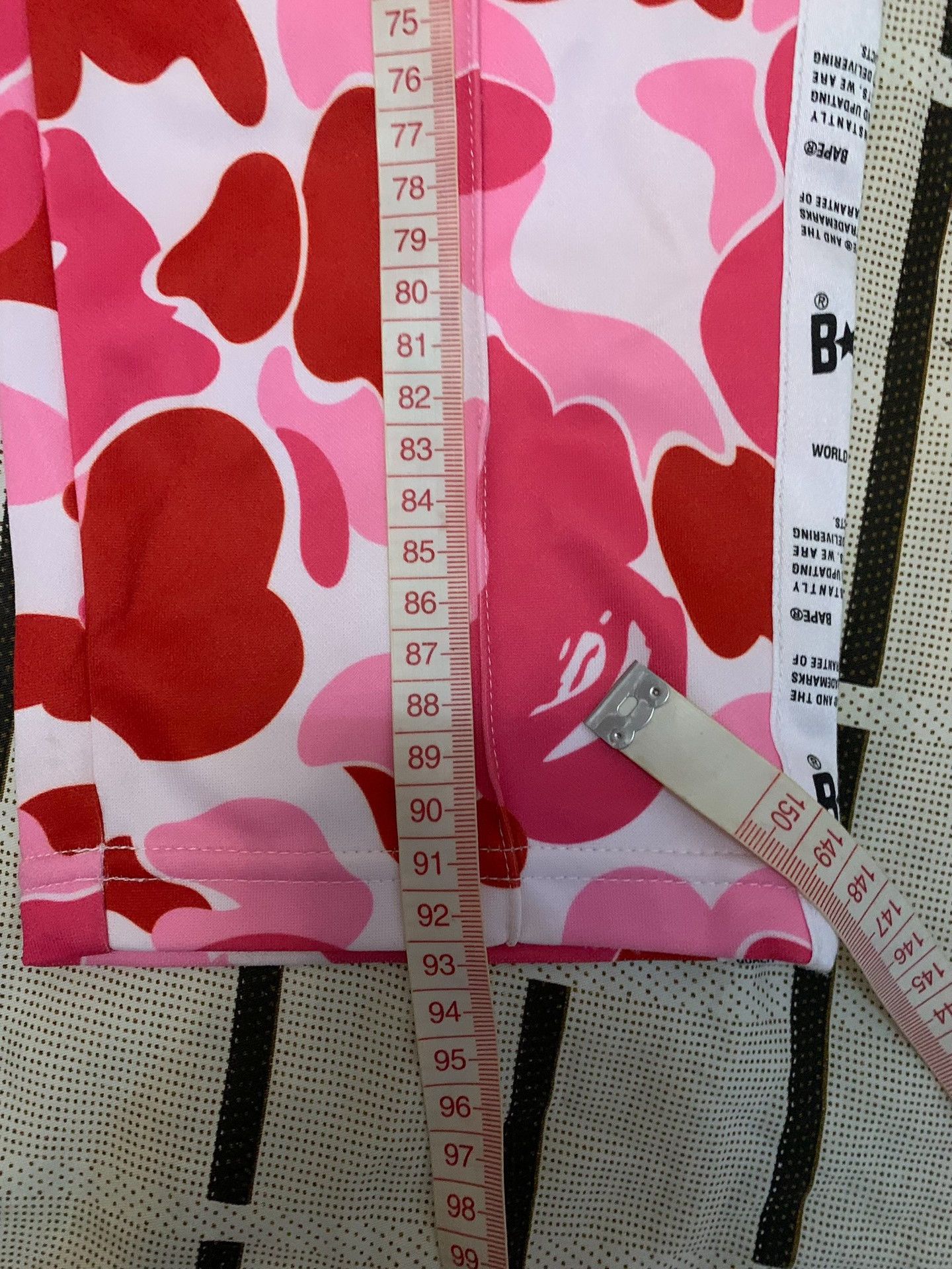 Bape Bape Camo Ape Pink Pants S Women Size 28" / US 6 / IT 42 - 8 Thumbnail