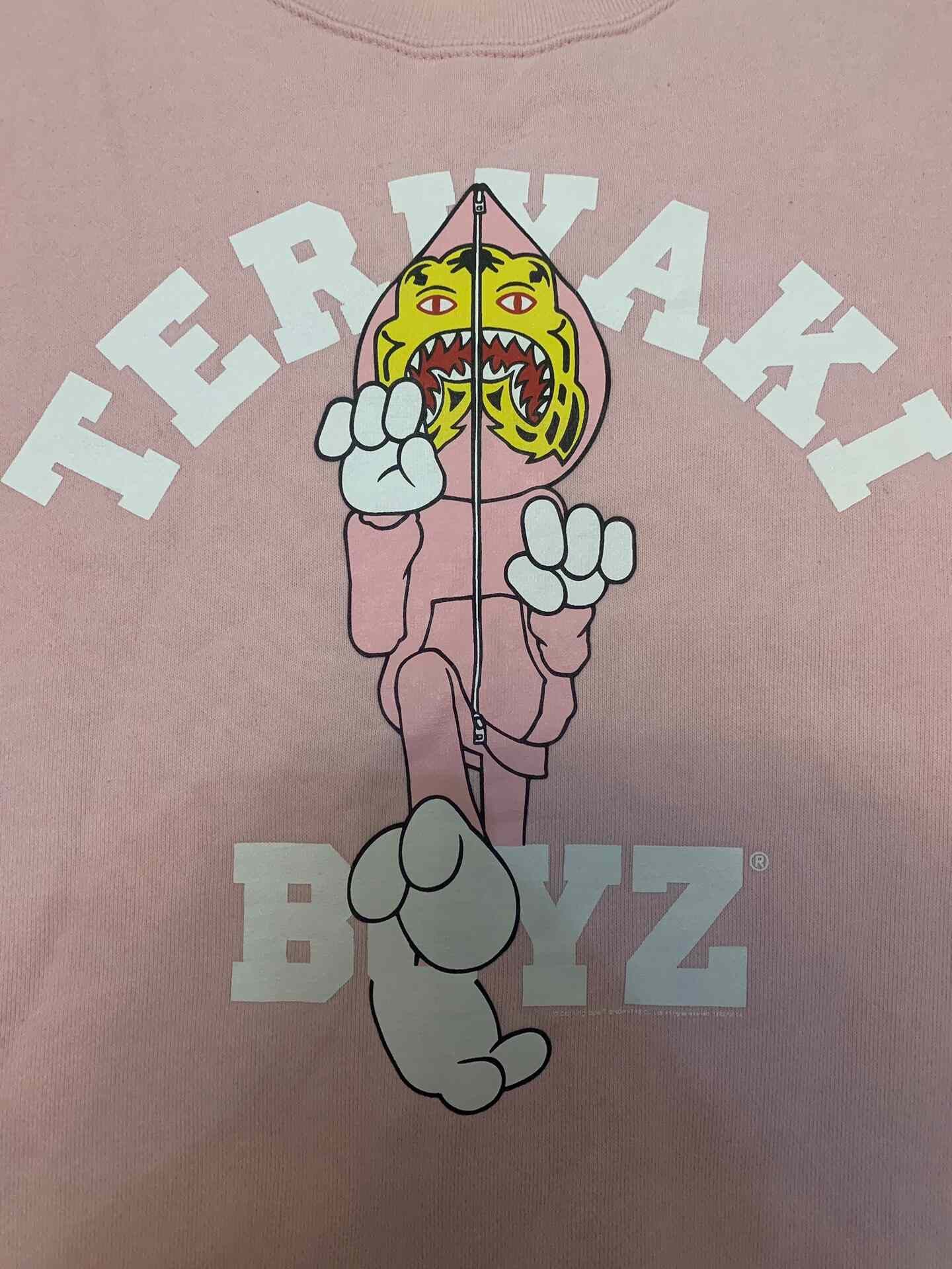 Bape Bape Tiger Ape Head Pink Hoodie S Men Size US S / EU 44-46 / 1 - 3 Thumbnail