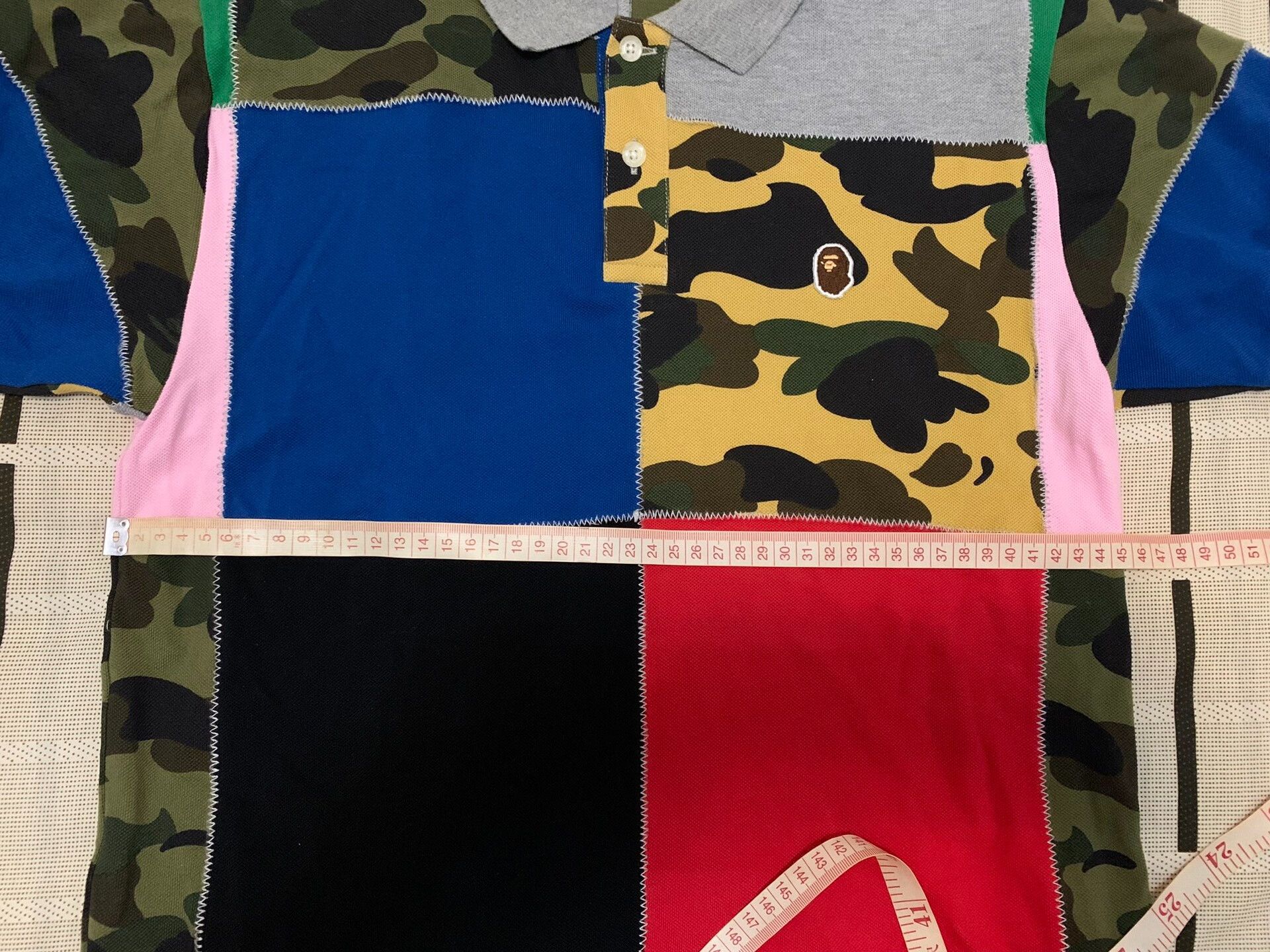 Bape Bape Camo Multi Polo S Men Size US S / EU 44-46 / 1 - 7 Thumbnail