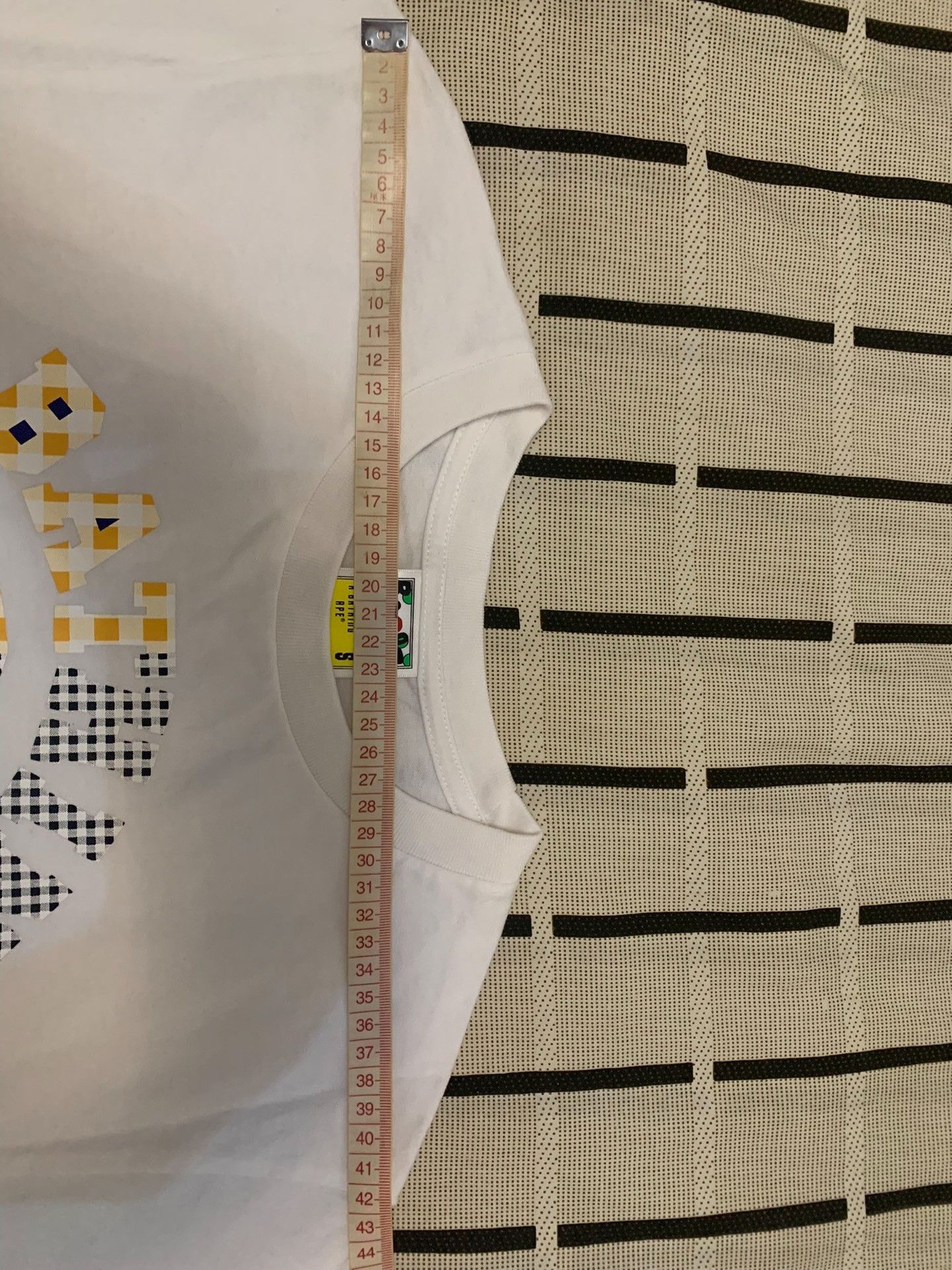 Bape Bape Plaid Ape Head Multi T-Shirt S Men Size US S / EU 44-46 / 1 - 9 Thumbnail