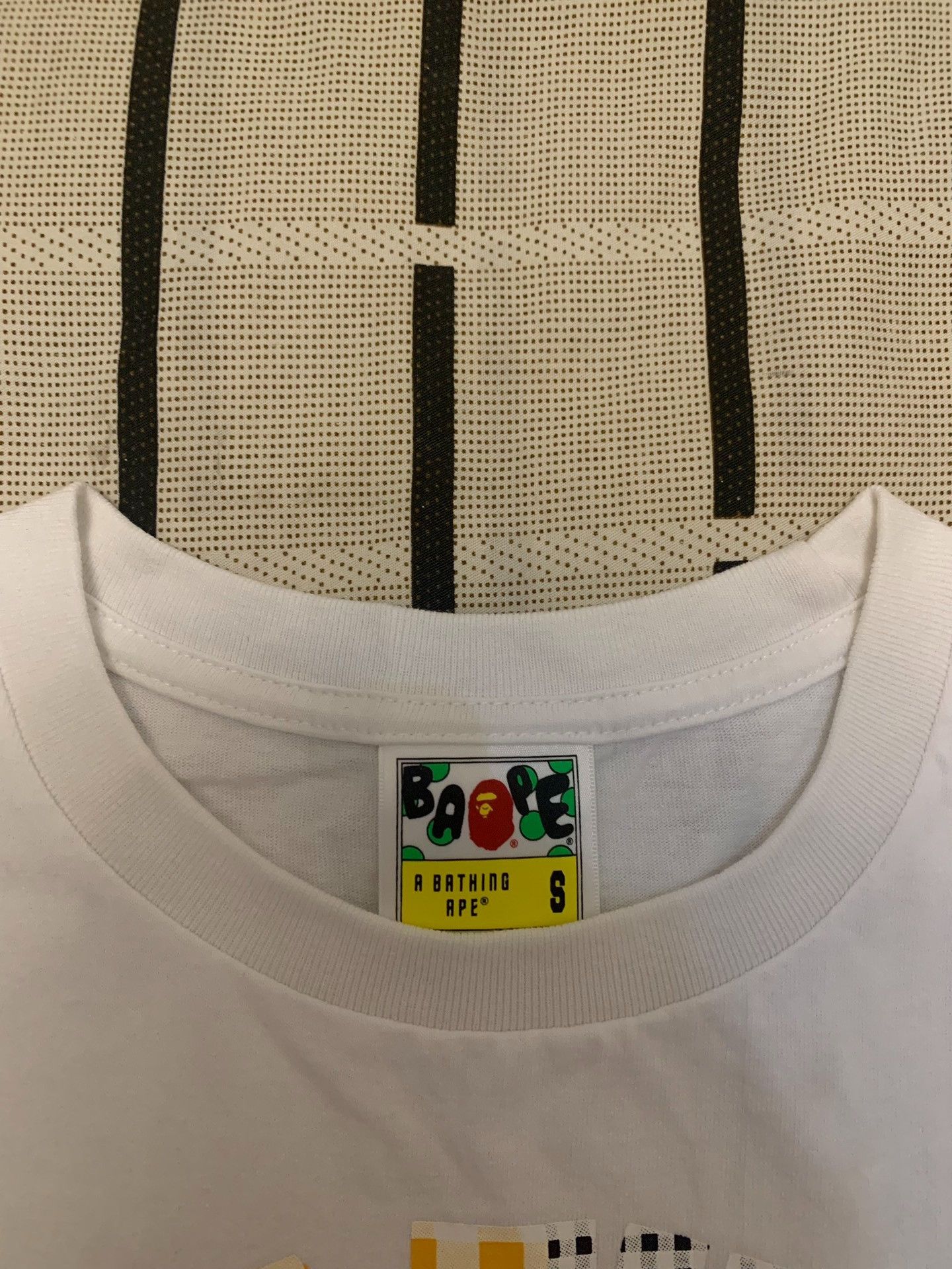 Bape Bape Plaid Ape Head Multi T-Shirt S Men Size US S / EU 44-46 / 1 - 3 Thumbnail