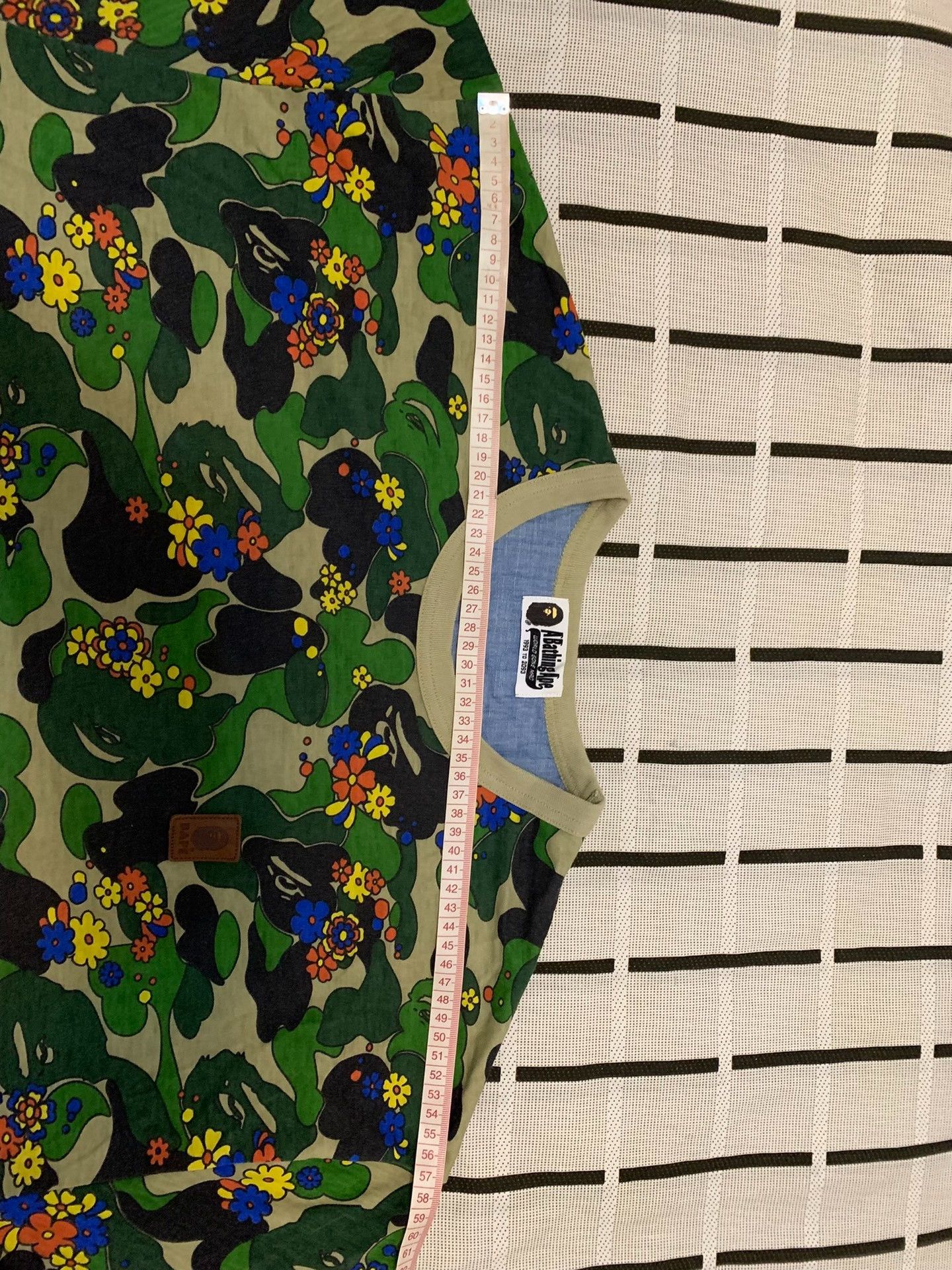 Bape Bape Camo Green T-Shirt Men Size US M / EU 48-50 / 2 - 9 Thumbnail