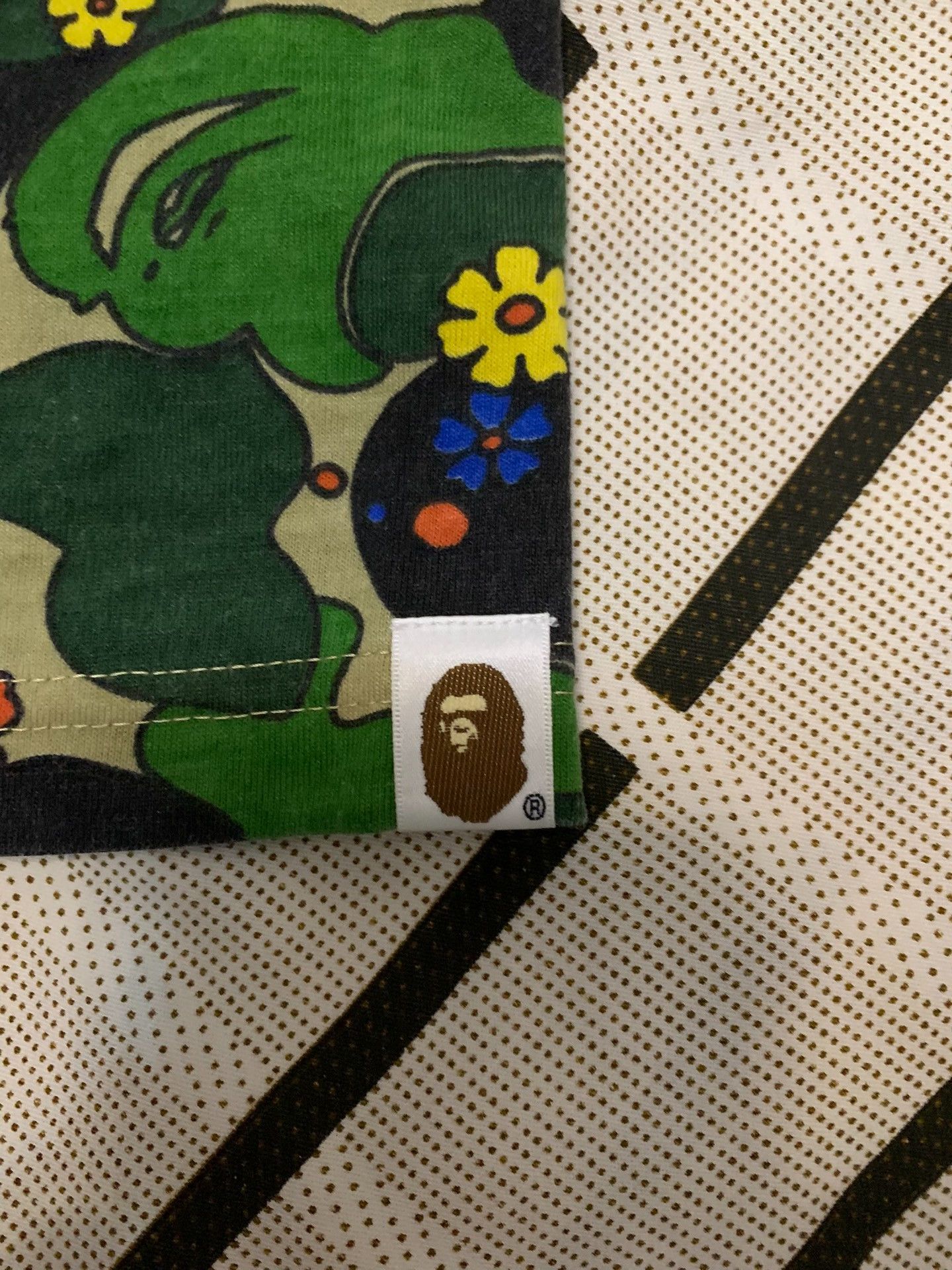 Bape Bape Camo Green T-Shirt Men Size US M / EU 48-50 / 2 - 6 Thumbnail