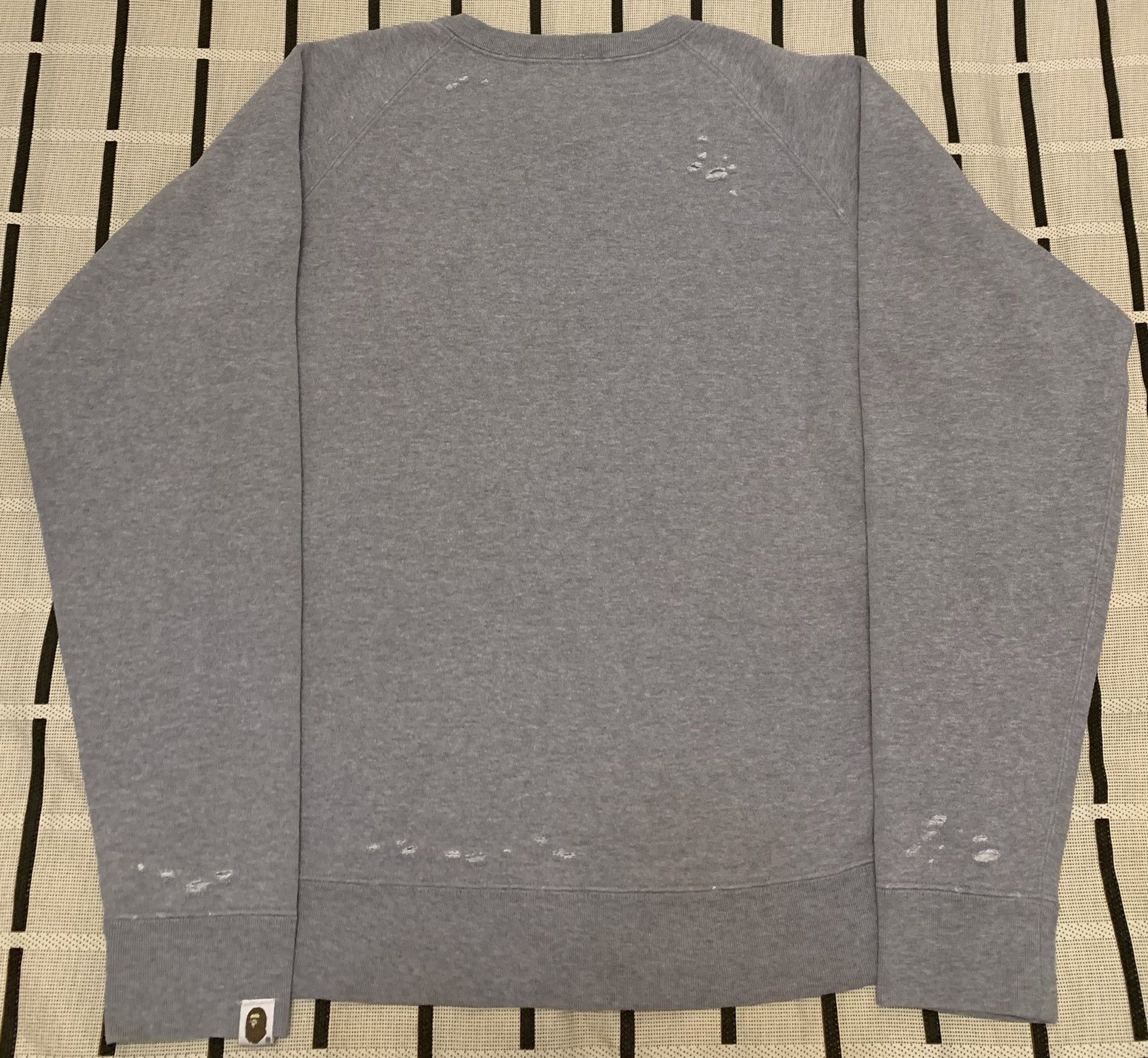 Bape Bape Distressed Ape Head Hoodie M Men Size US M / EU 48-50 / 2 - 2 Thumbnail