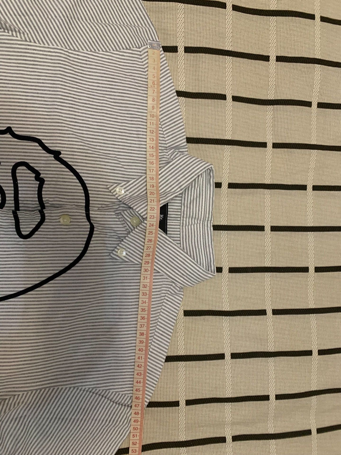 Bape Bape Striped Ape Head Shirt L Men Size US L / EU 52-54 / 3 - 9 Thumbnail
