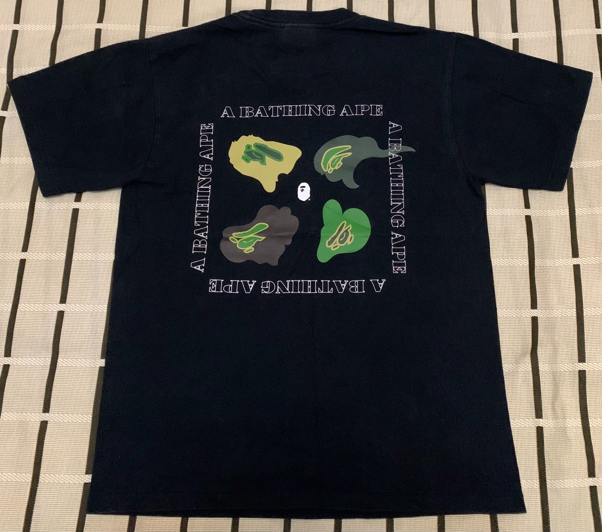 Bape Bape Printed Ape Head T-Shirt S Men Size US S / EU 44-46 / 1 - 2 Thumbnail