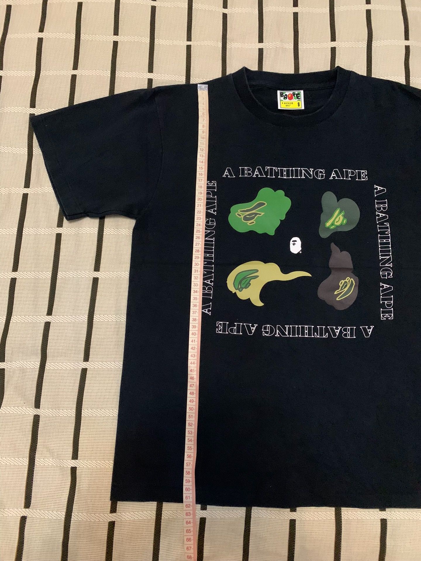 Bape Bape Printed Ape Head T-Shirt S Men Size US S / EU 44-46 / 1 - 7 Thumbnail