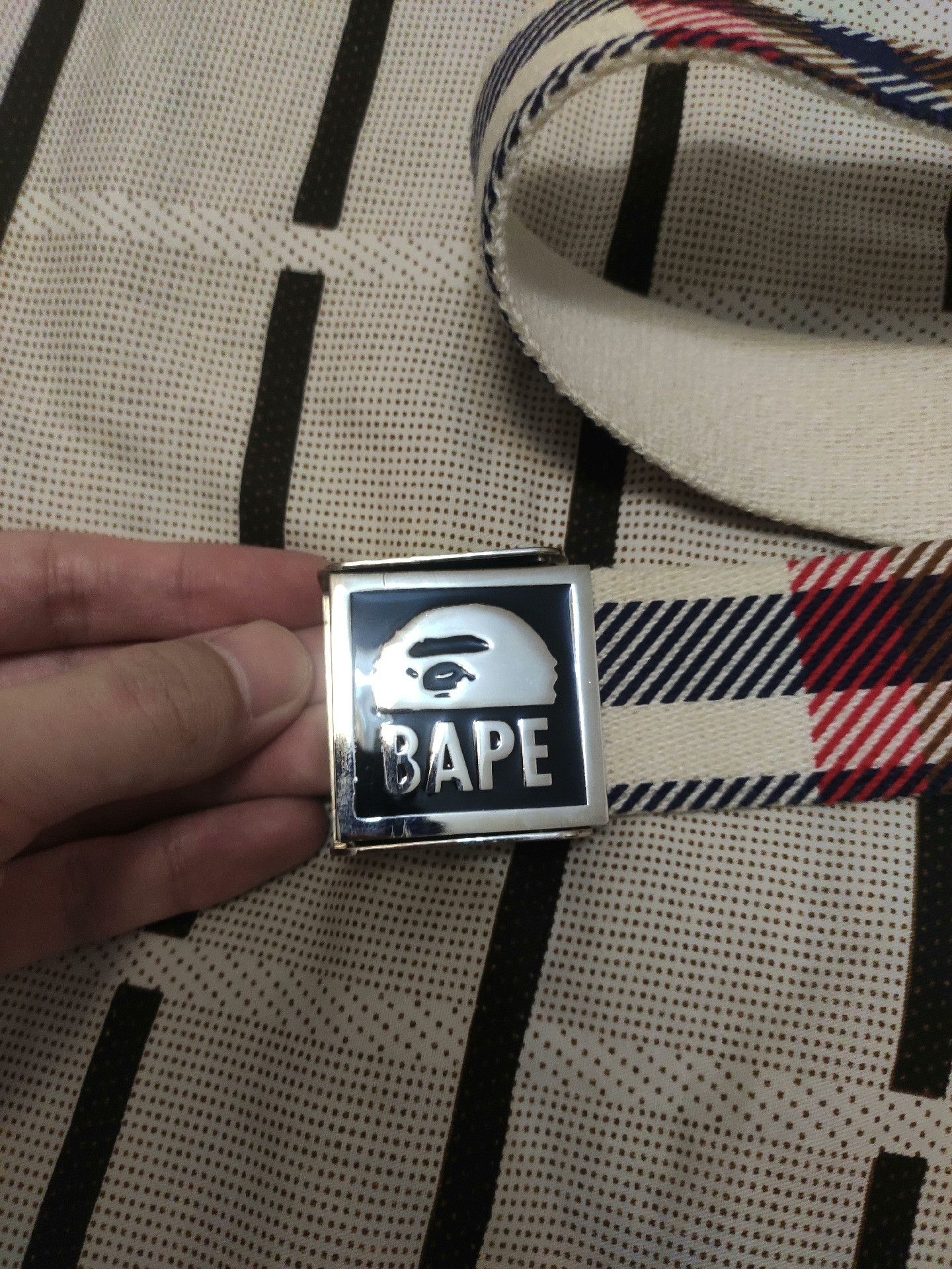Bape Bape Ape Head Belt M Men Size ONE SIZE - 2 Thumbnail