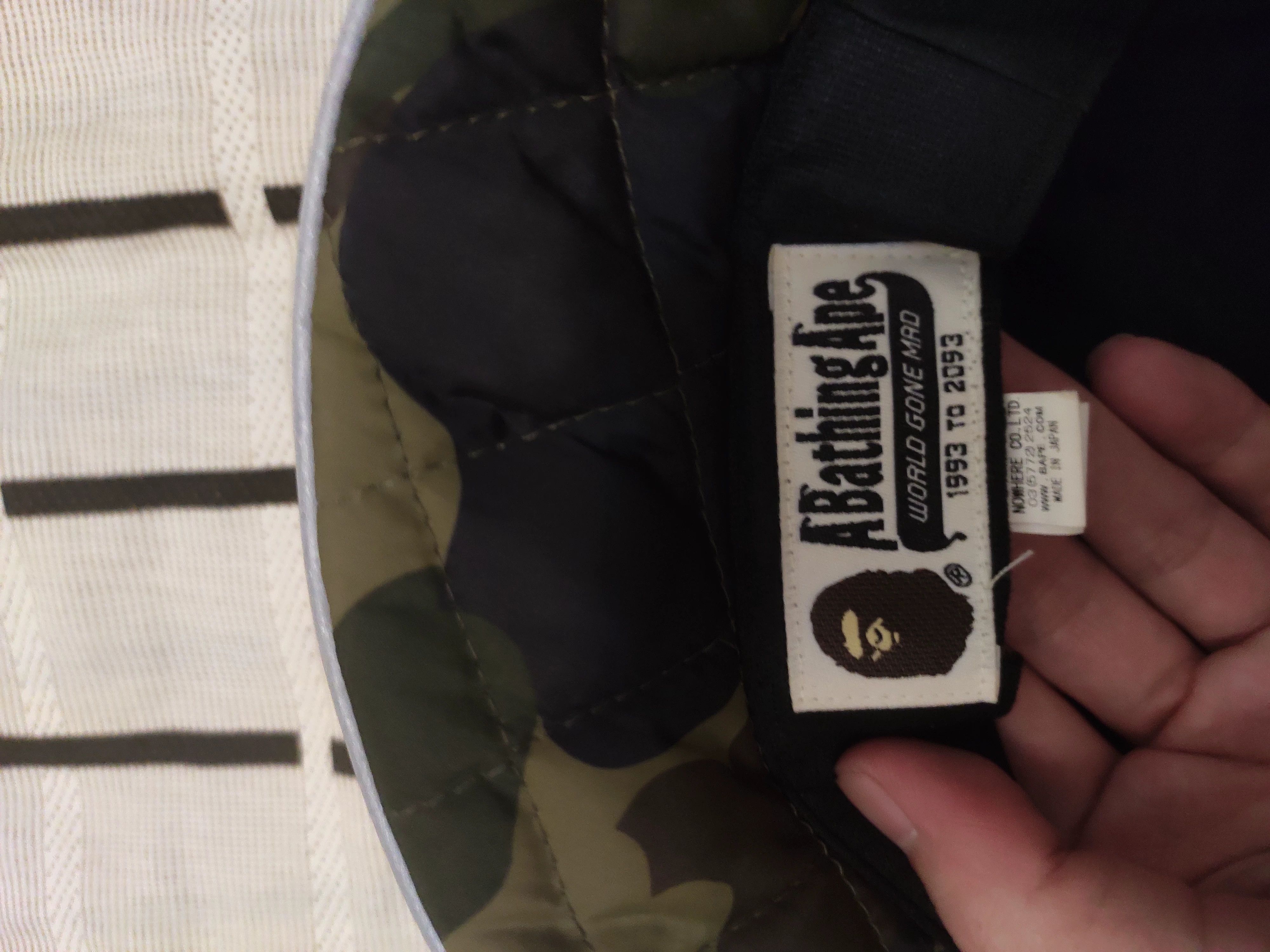 Bape Bape Camo Ape Head Green Hat M Men Size ONE SIZE - 6 Thumbnail