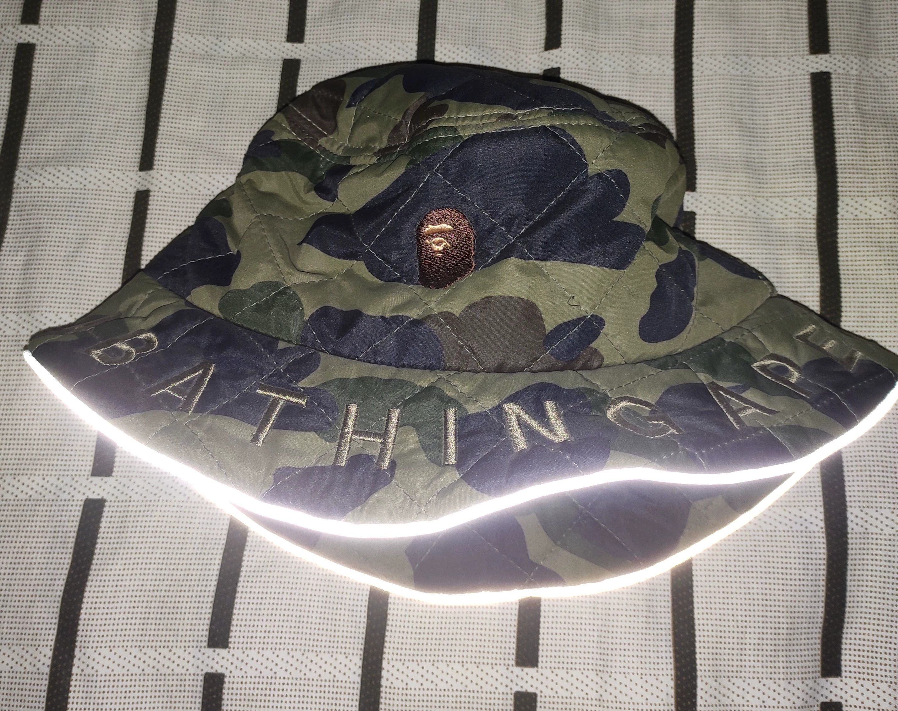 Bape Bape Camo Ape Head Green Hat M Men Size ONE SIZE - 2 Thumbnail