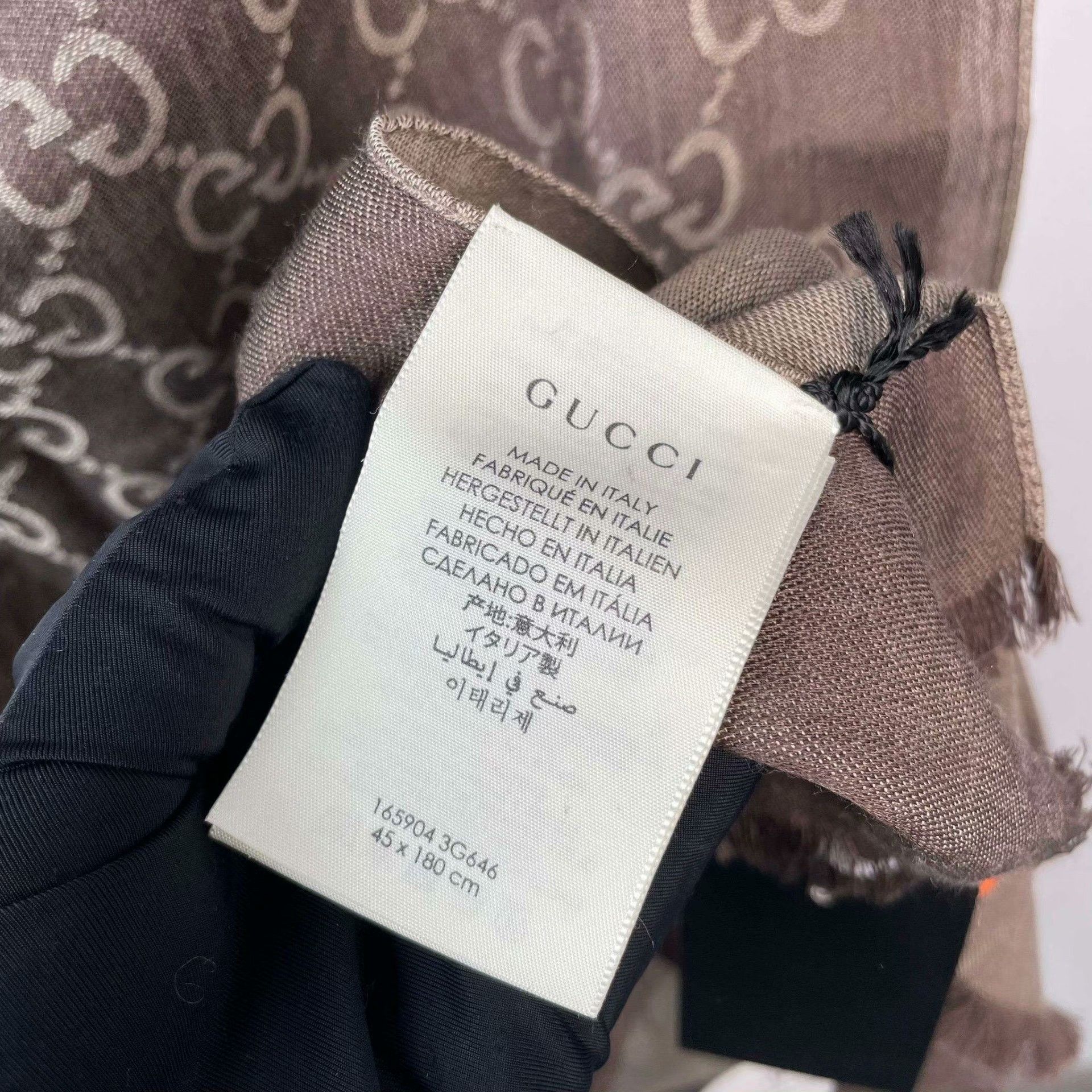 Gucci Gucci Scarf XS Men Size ONE SIZE - 5 Thumbnail