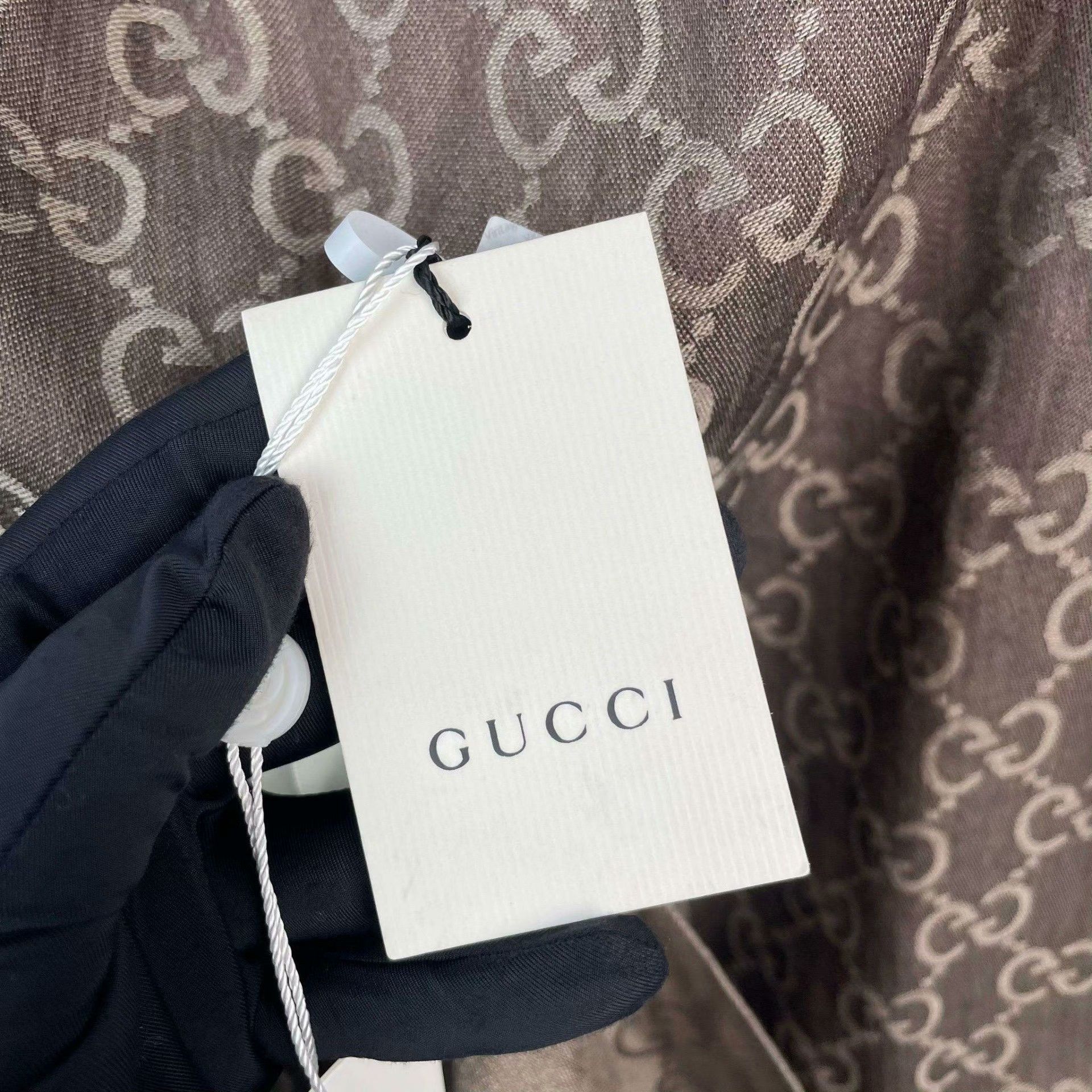 Gucci Gucci Scarf XS Men Size ONE SIZE - 8 Thumbnail